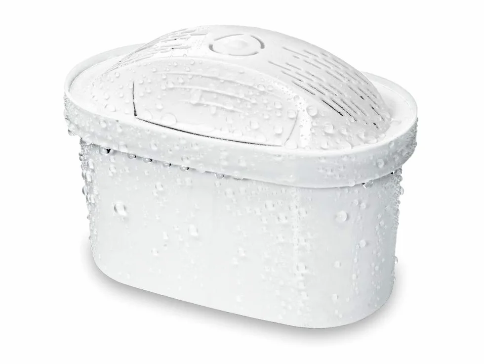 PearlCo - Filtr do wody Family (biały) z 12 wkładami filtrującymi Unimax - pasuje do Brita Maxtra
