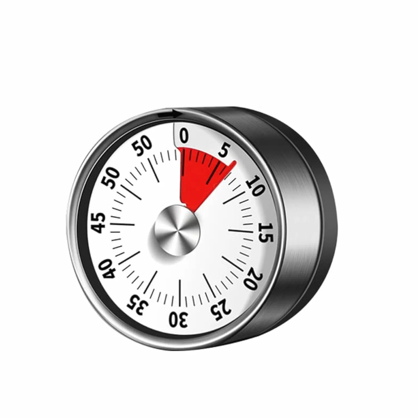 Zegar kuchenny, magnetyczny timer wizualny ze stali nierdzewnej, zegar do jajek mechaniczny, 60 minut kuchnia timing Tool z głośnym budzikiem, do gotowania, nauki pieczenia