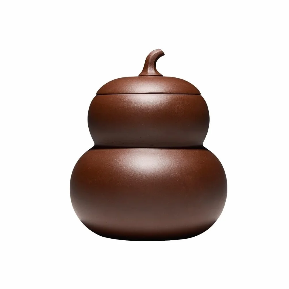 Ceramiczny pojemnik na herbatę fioletowy piasek tykwa puszka na herbatę kuchnia zamknięta puszka do przechowywania czarna herbata luźna puszka na herbatę biuro kawa pojemnik do przechowywania