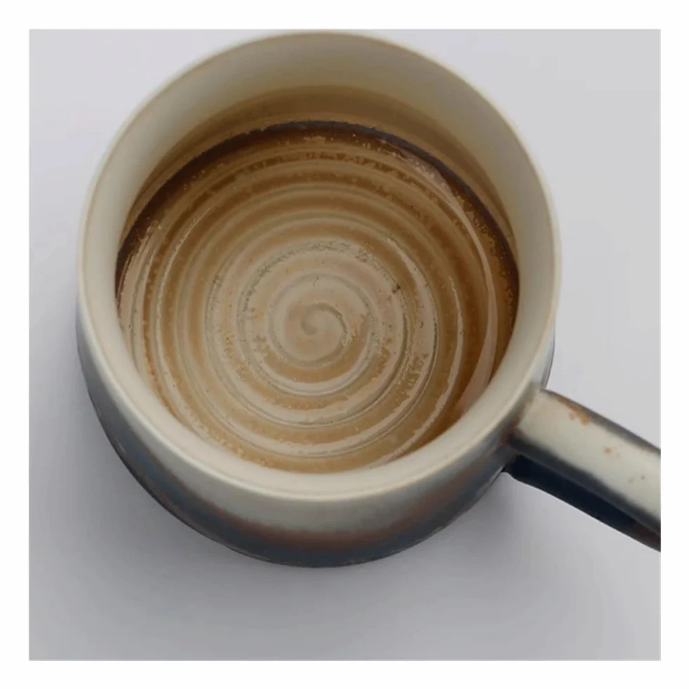Ceramiczny kubek do kawy Kubki produkowane w piecu, filiżanki do kawy odpowiednie biur i domów Filiżanki kawy