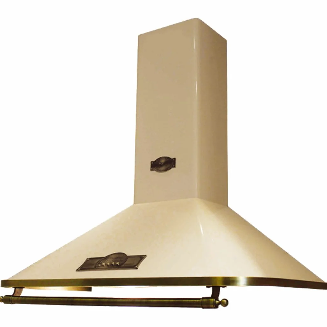 Kaiser Empire A 9315 ElfEm ekskluzywny designerski okap kuchenny w stylu retro, 90 cm, kość słoniowa, okap ścienny, klasa energetyczna A, okap wyciągowy, powietrze wylotowe/obiegowe • 910 m³/h montaż