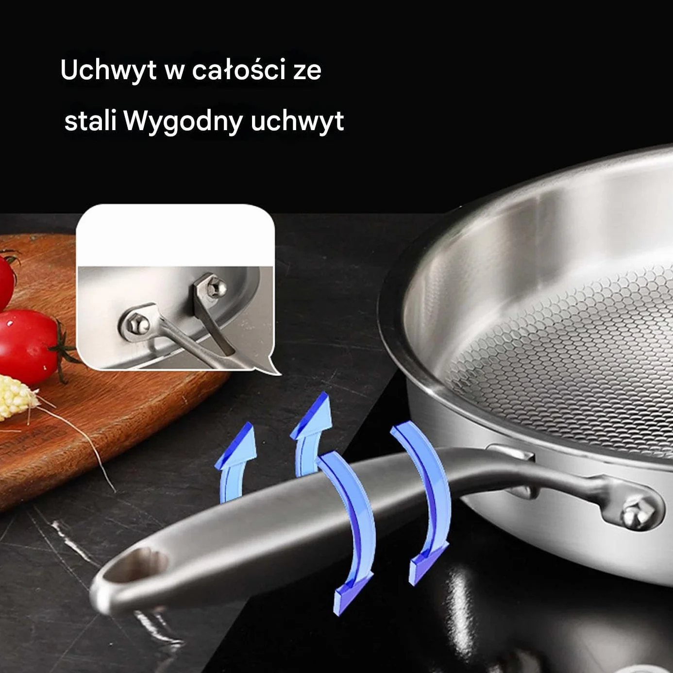 Patelnie Nieprzywierające Do Naleśników Na Płytę Indukcyjną | nieprzywierająca patelnia tytanowa do smażenia Przybory Kuchenne Patelnia Do Omletów I Jajek Do Kuchni