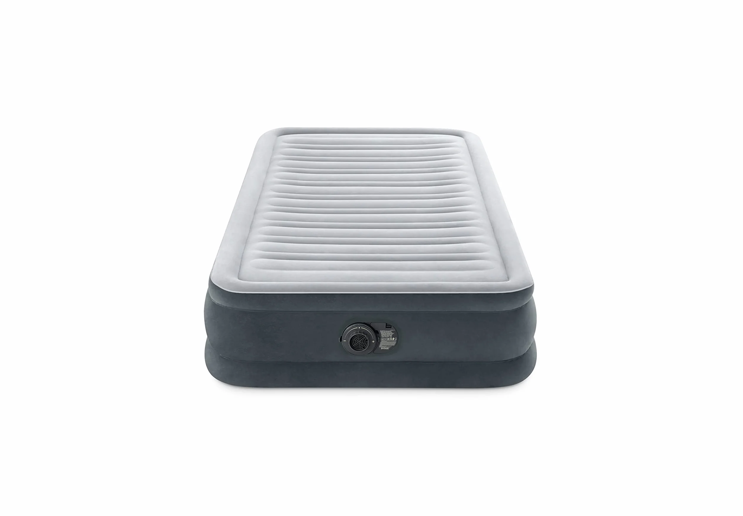 Intex Materasso Dura-Beam Comfort Plush Singolo con Pompa Elettrica Incorporata 99x191x33 cm