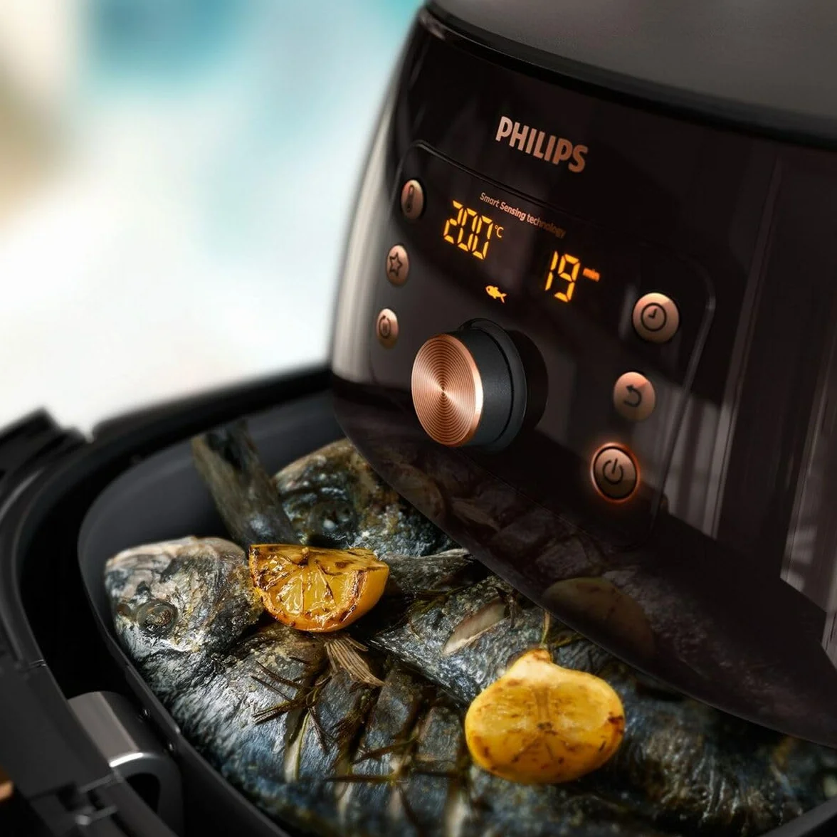 Philips HD9867/90 Frytownica, Czarny, 7,3 l