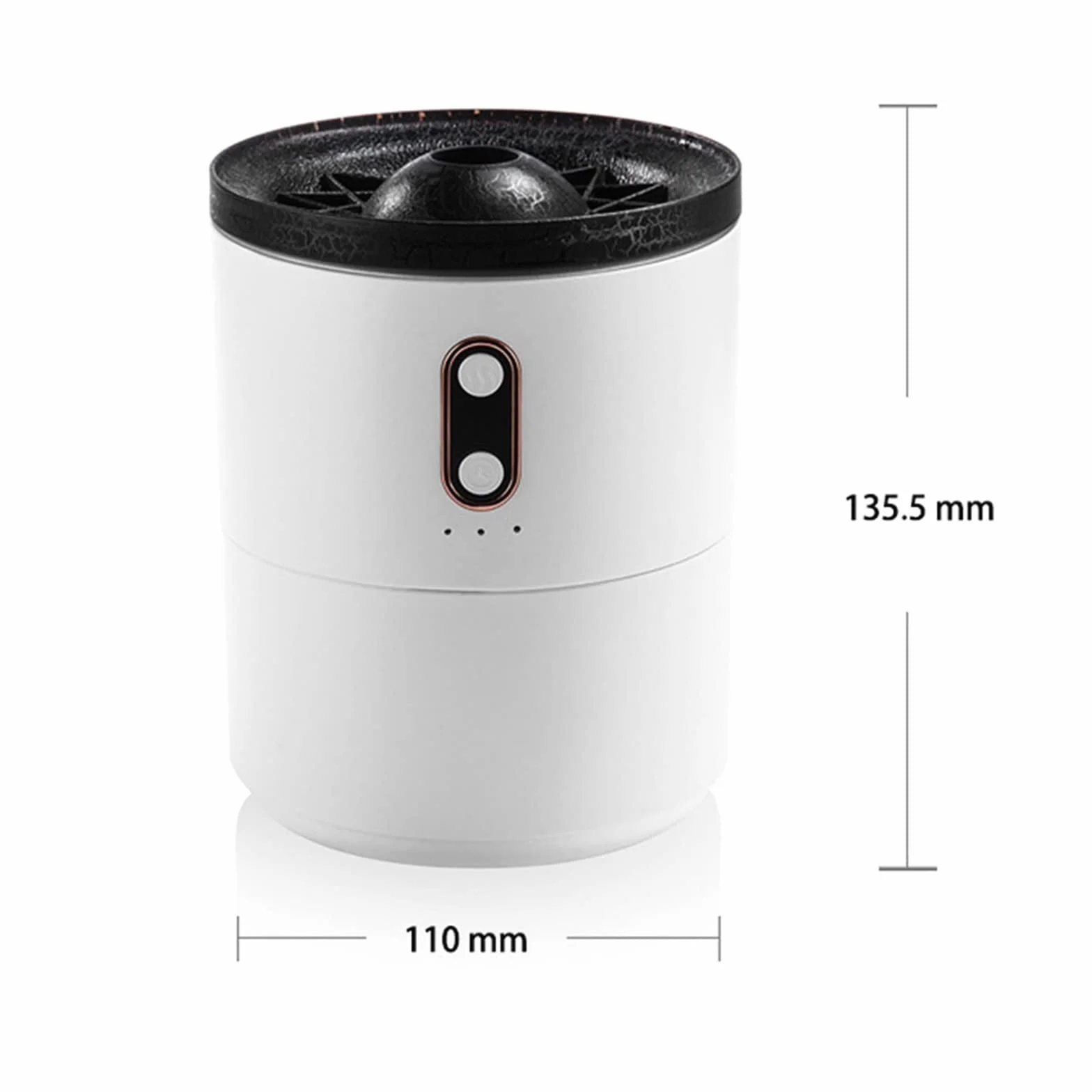Nawilżacz Dyfuzor zapachowy o pojemności 450 ml z lampką nocną LED Ultradźwiękowy nawilżacz powietrza Nawilżacz biurkowy