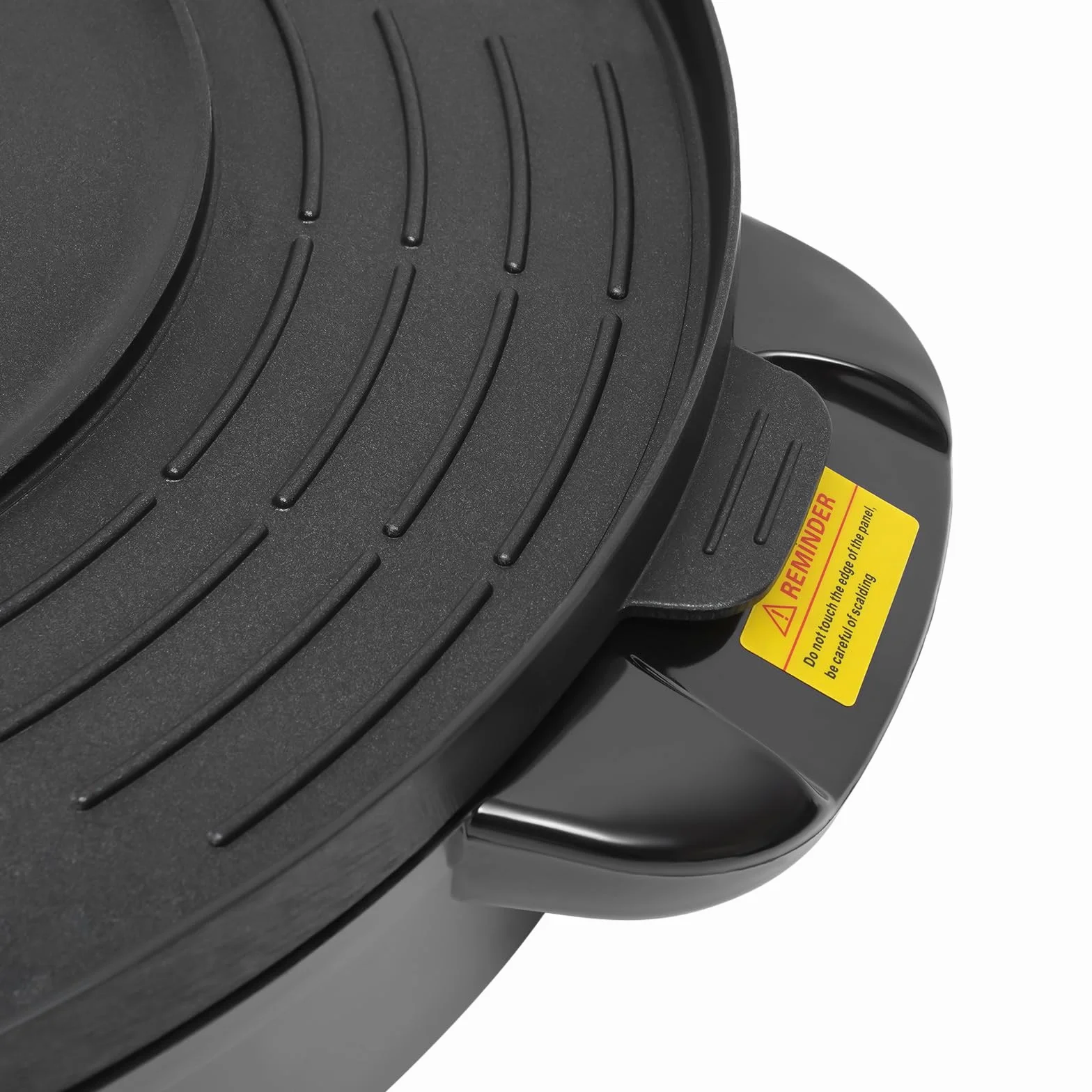 Hot Pot elektryczny garnek do grillowania 2 w 1 Shabu Shabu i koreańskim BBQ, 2200 W hotpot z grillem, elektryczny kociołek na imprezę, dla rodziny i spotkań towarzyskich