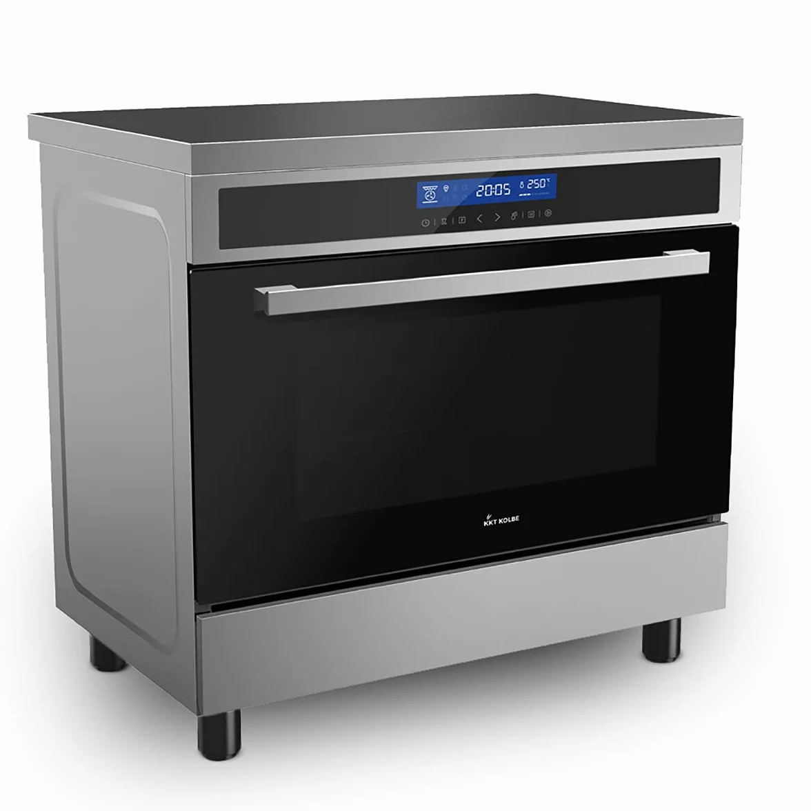 KKT KOLBE Kuchenki i kuchenki z płytą indukcyjną | 90 cm | 108 l | 4 strefy | strefa elastyczna | 9 poziomów ciepła | CC9001IND