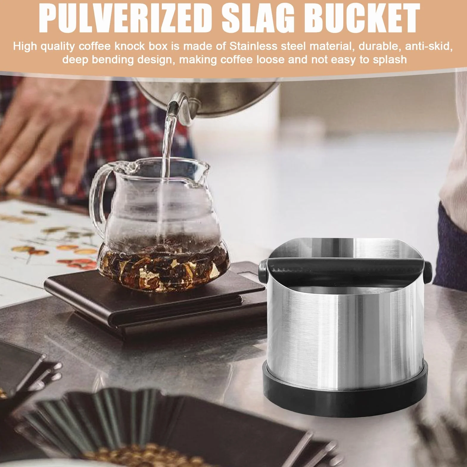 Pojemnik na sitko ze stali nierdzewnej 700 ml akcesoria