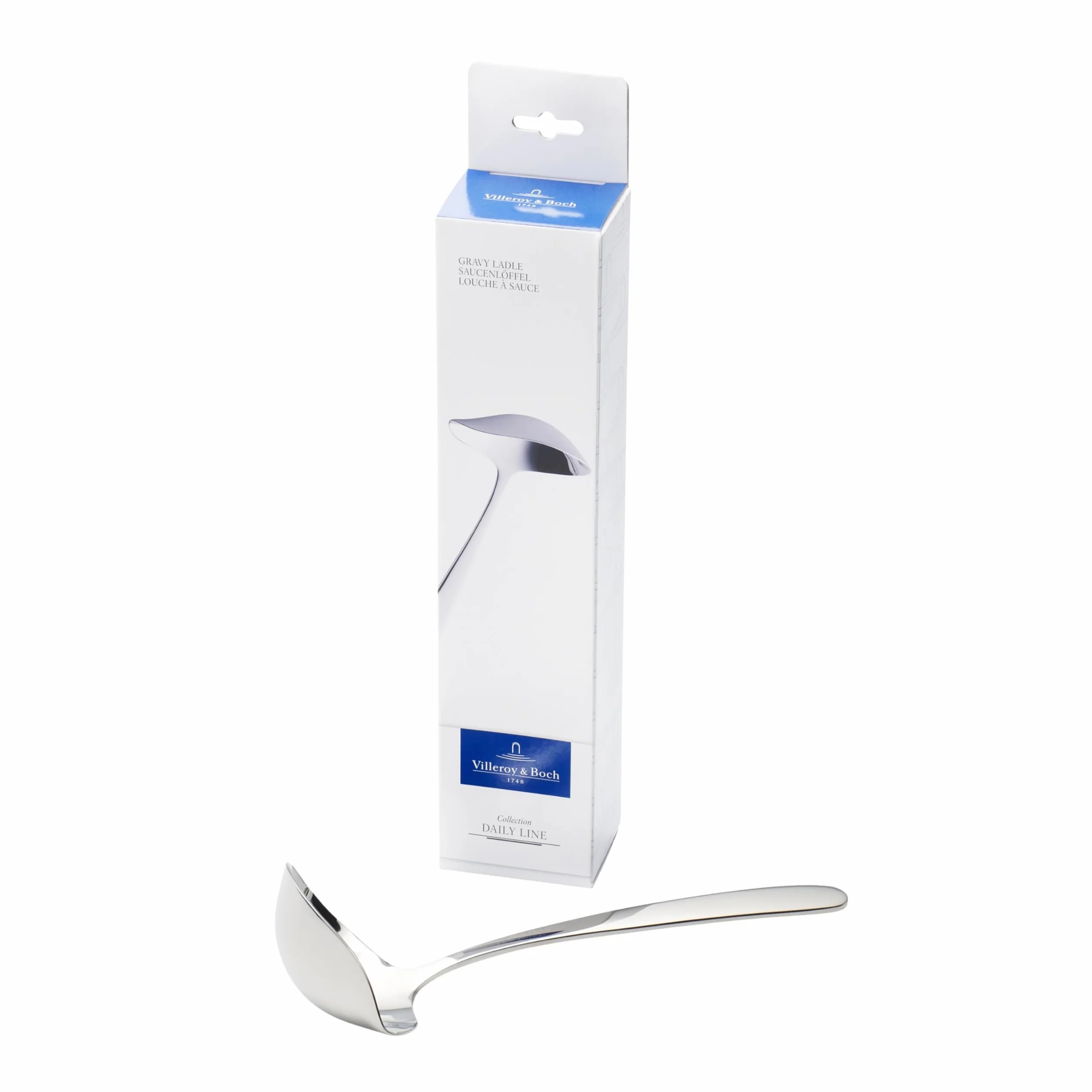 Villeroy & Boch – Daily Line, chochla do sosu, 18,2 cm, stal nierdzewna, można myć w zmywarce