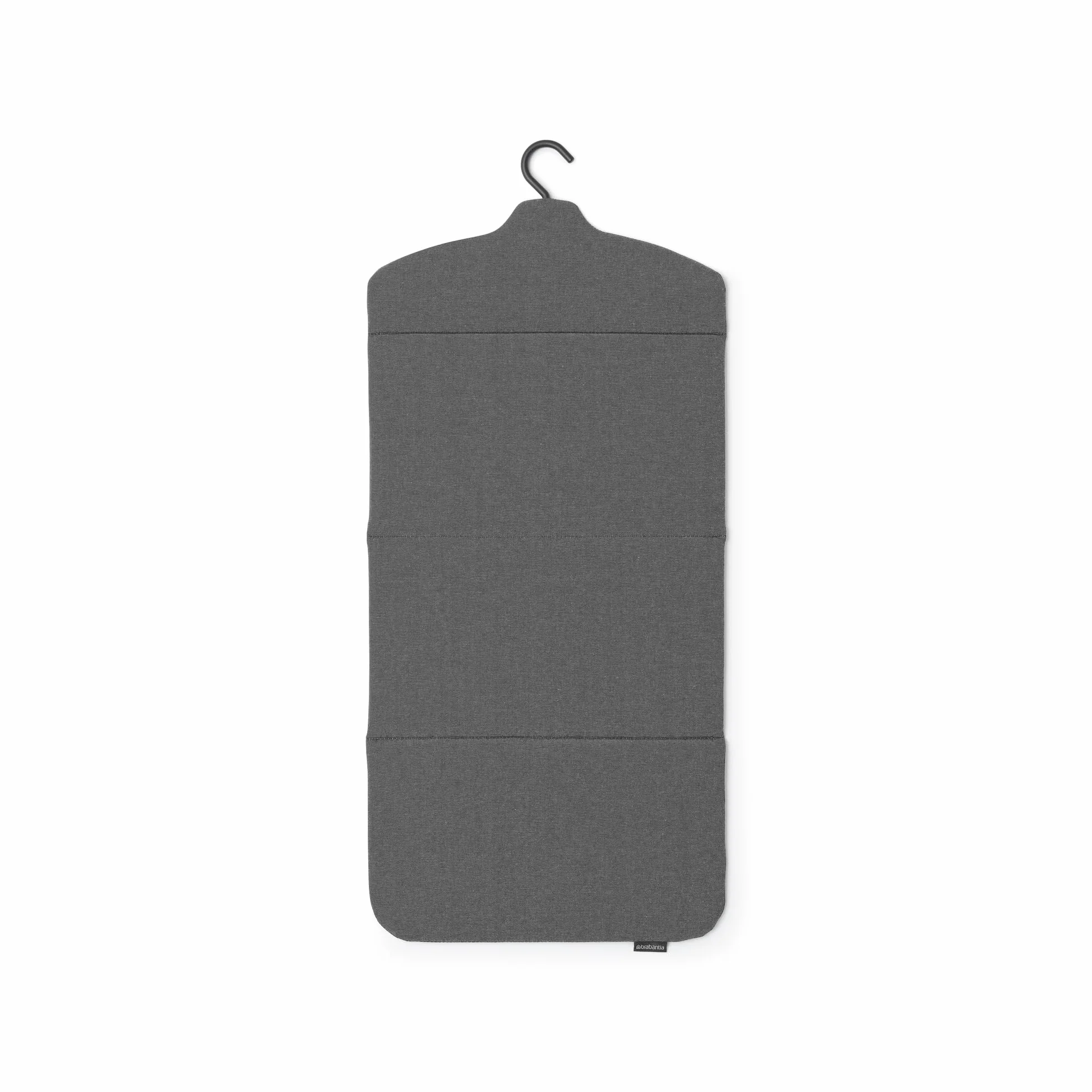 Brabantia - Składana deska do prasowania parowego - Prasowania ubrań pod wysokim ciśnieniem - Odporna na ciepło - Wszechstronny haczyk - Prasowanie z Parownicami Ręcznymi - 40 x 85cm - Pepper Black