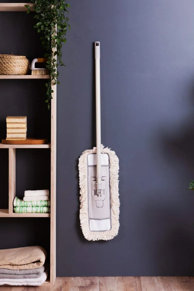 YORK Mop Płaski ECO NATURAL z Trzonkiem do Mycia Podłogi na Sucho i Mokro