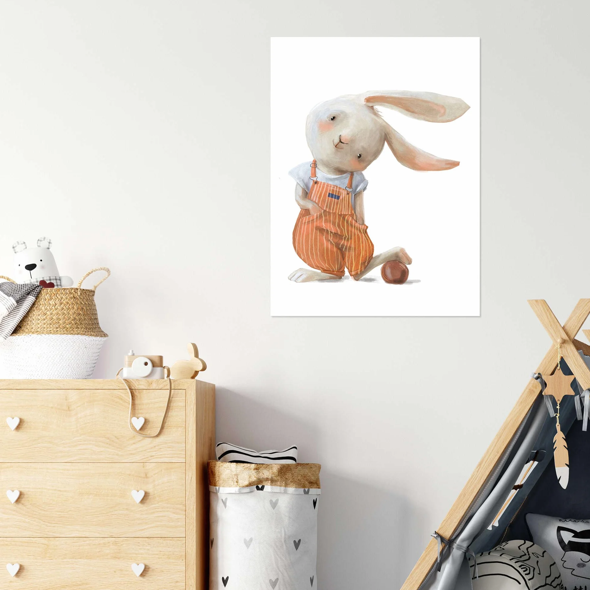 Pograsz ze mną? Plakat | 90 x 120 cm Eve Farb Obrazy Dekoracja ścienna