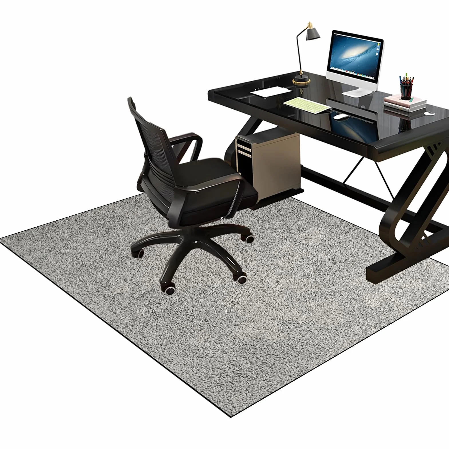 Mata pod krzesło dla graczy antypoślizgowa 140 x 180 cm