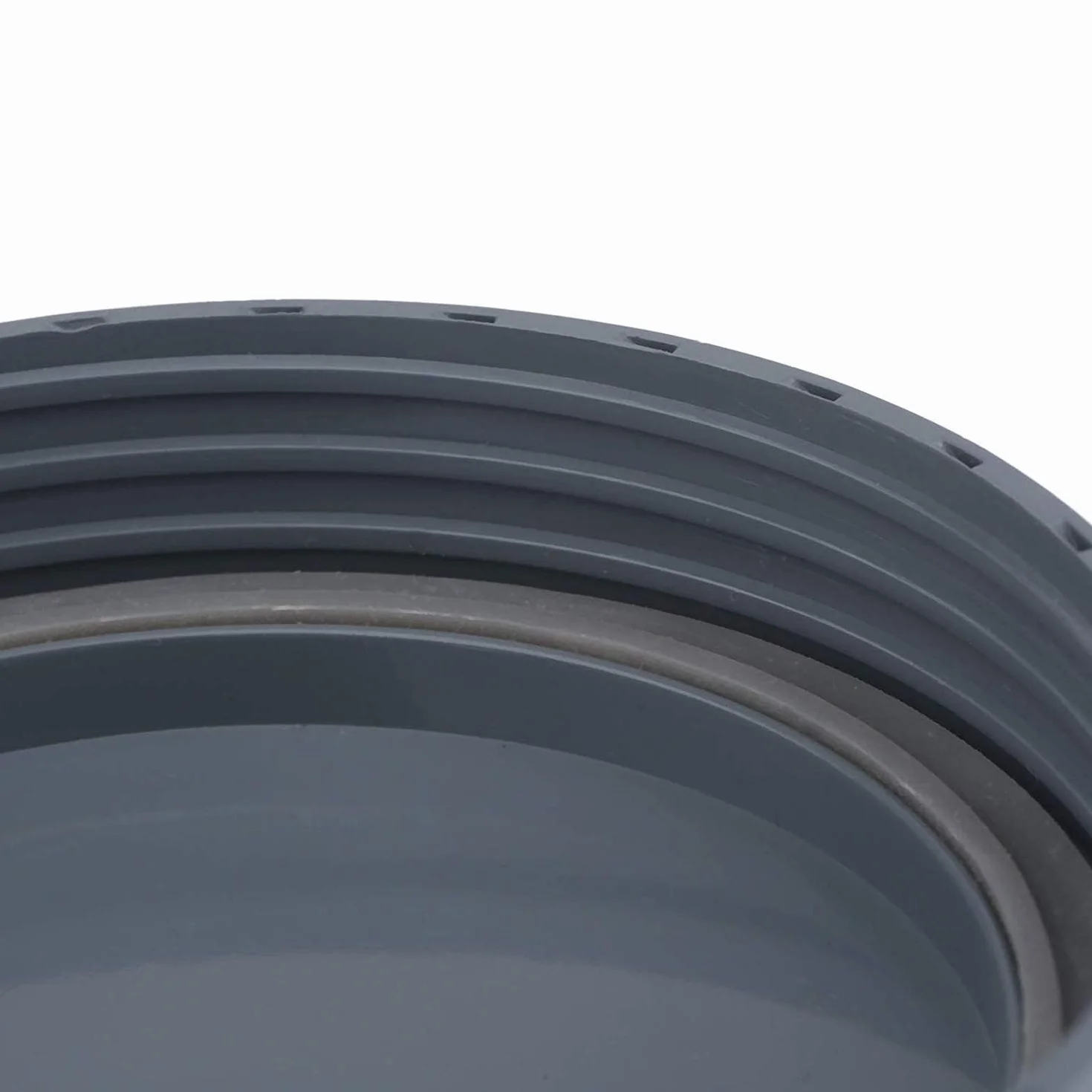 Dreld Zestaw 2 kubków 530ml z płaską pokrywką, części zamienne kompatybilne z blenderem sokowirówką Nutribullet 600W 900W (530ml)