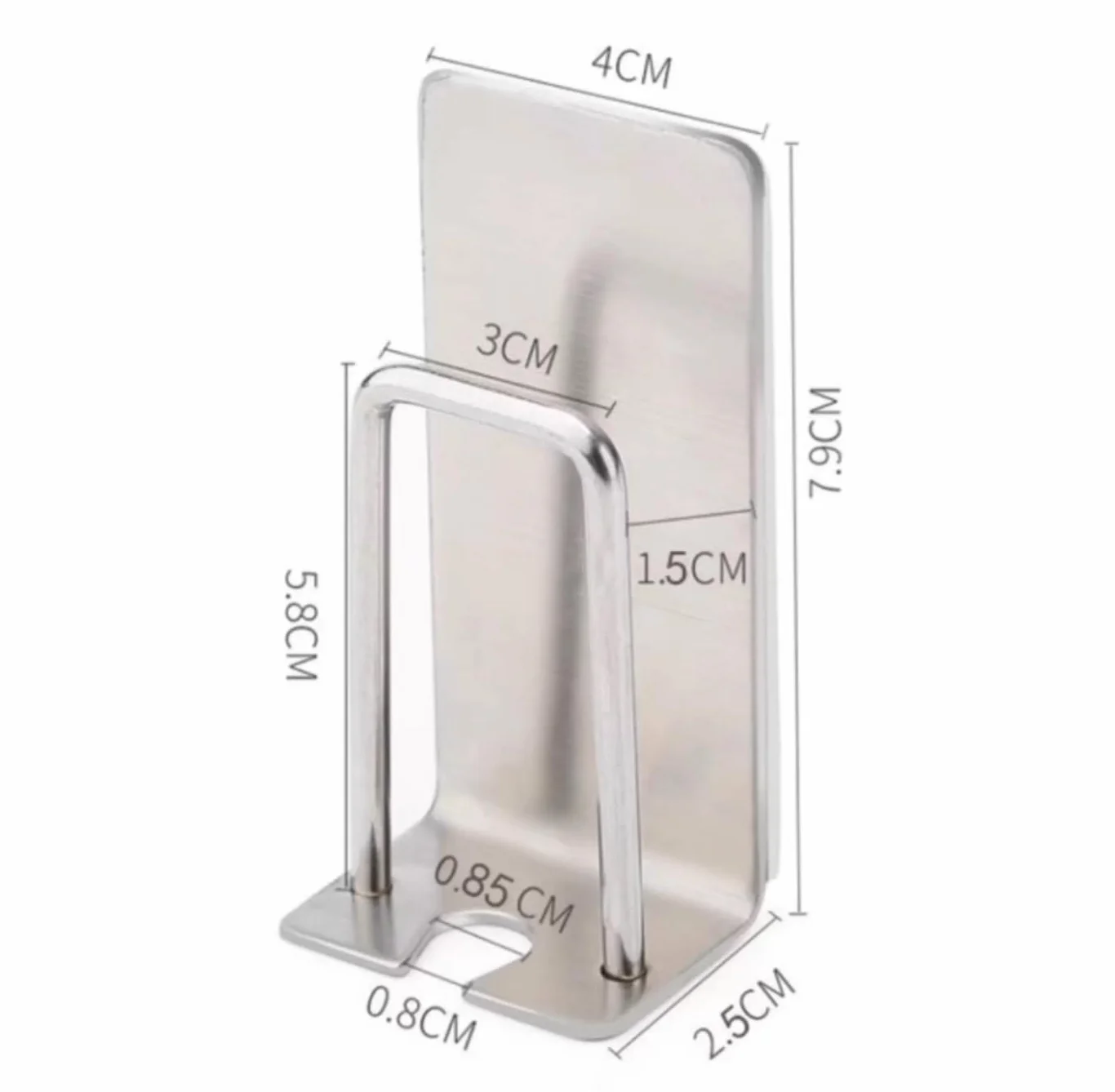 Uchwyt Szczoteczkę Uchwyt Na Szczoteczki Do Zębów Ze Stali Nierdzewnej Montowany Ścianie Prysznica W Łazience Organizer(1pcs)