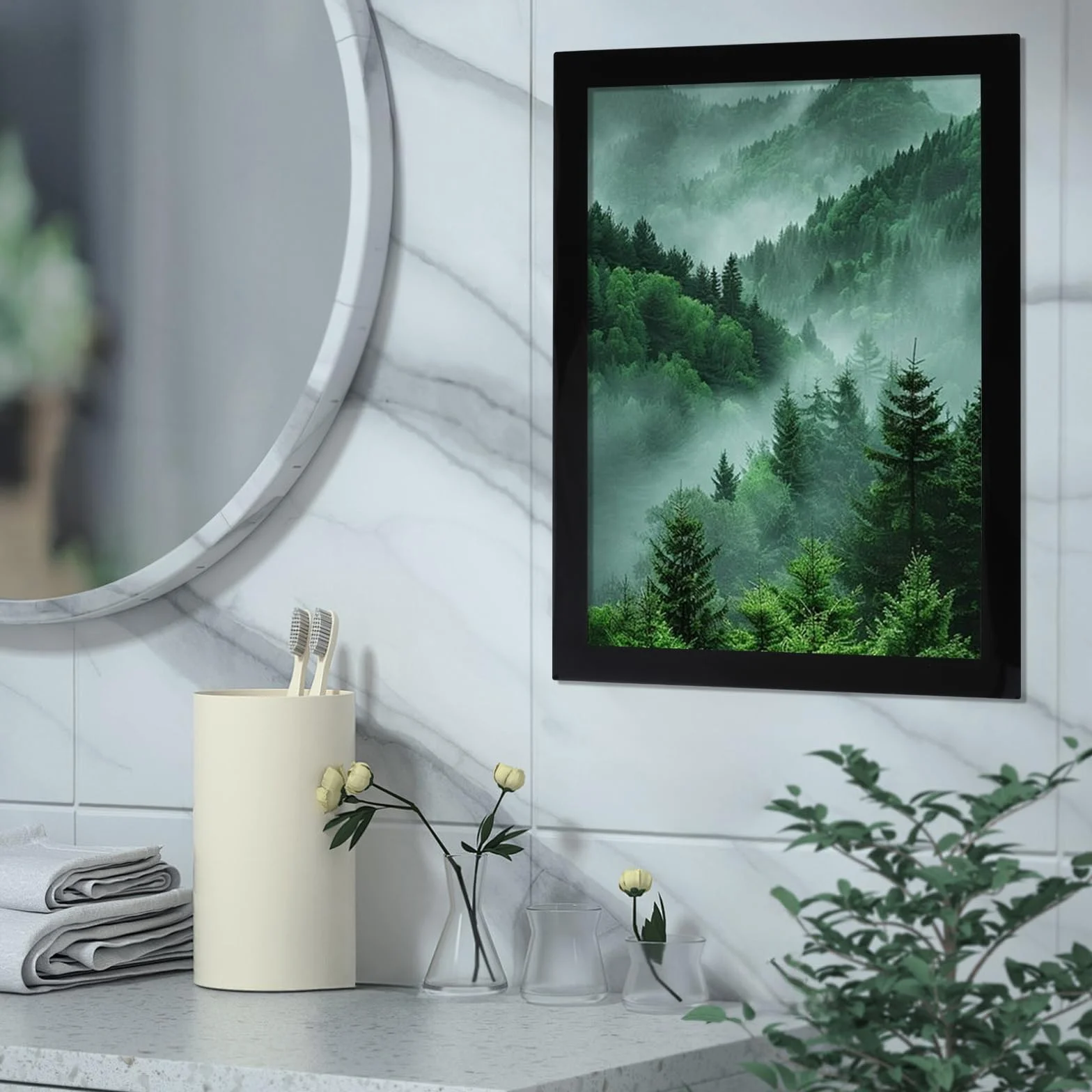 10 ramek do malowania diamentowego, 30 x 40 cm, magnetyczna ramka na zdjęcia, czarna, samoprzylepna, do malowania diamentowego, artystycznego i dekoracji ściennej
