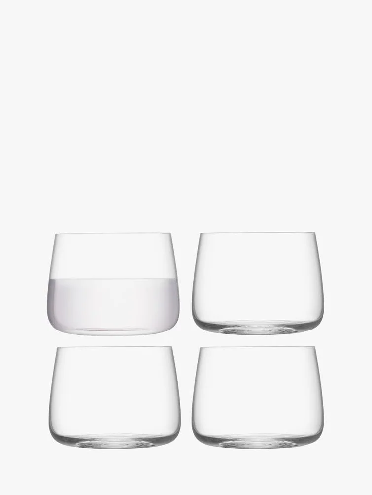 LSA Metropolitan szkło bez nóżki 360 ml, przezroczyste, zestaw 4 szt., nadaje się do mycia w zmywarce, MW01