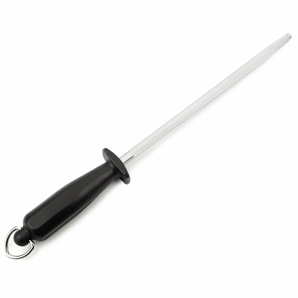 Arcos 278138 stalowa ostrzałka, uchwyt z tworzywa sztucznego, stal, czarna, 230 mm