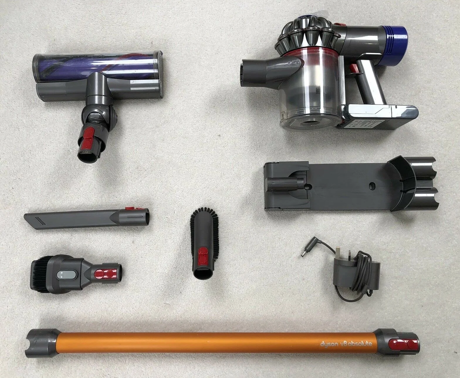 Dyson Dys-5024126 V8 Odkurzacz, Wielokolorowy