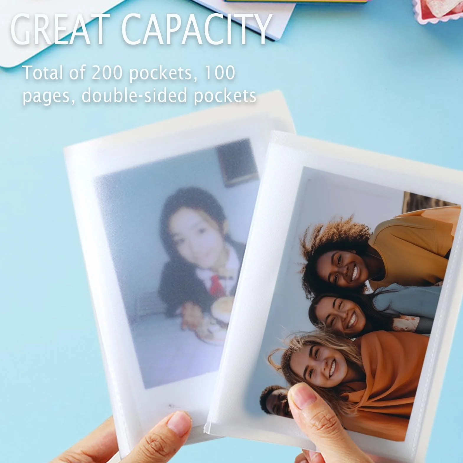 100-Photo Clear Cover album fotograficzny, 10 x 15 cm, 2-pak