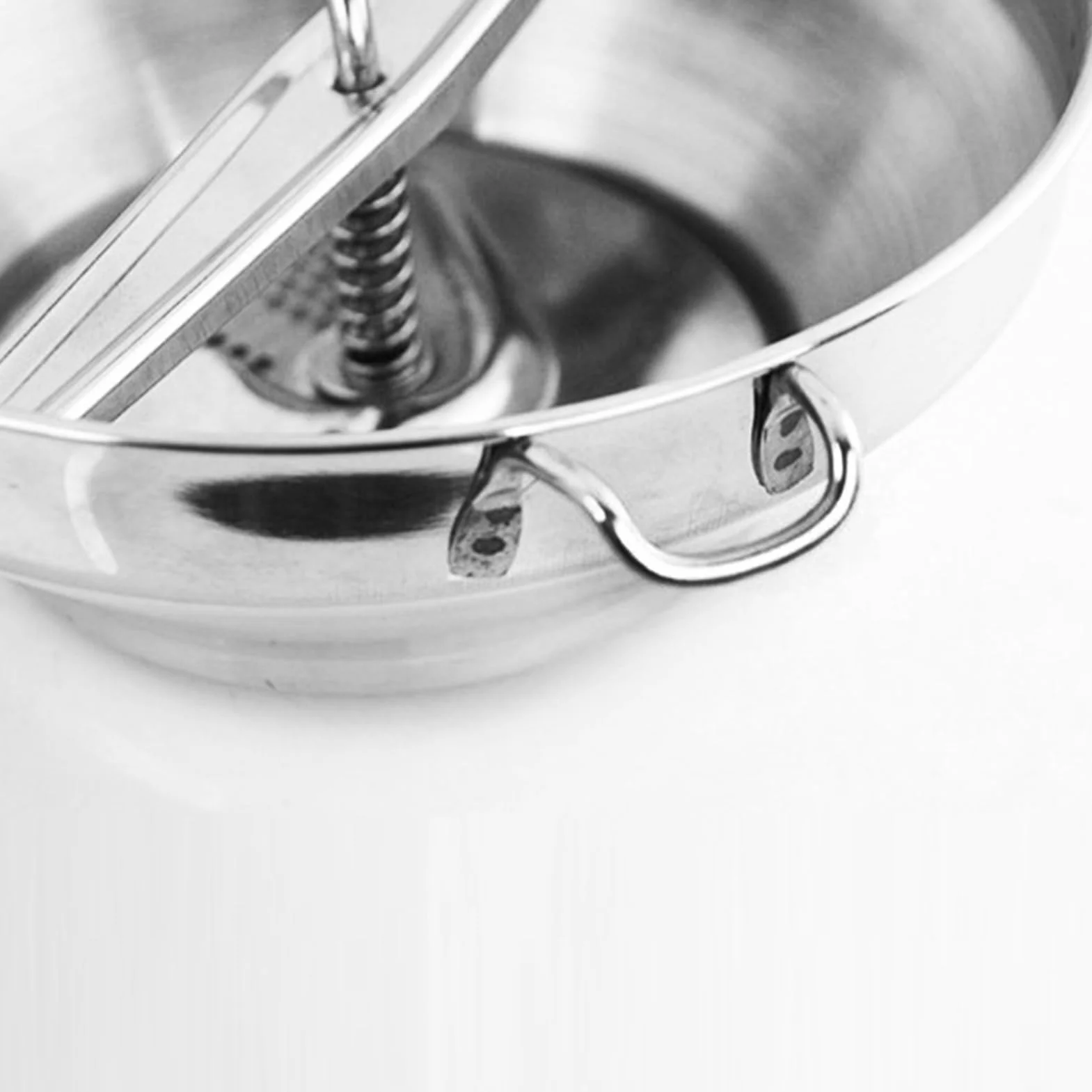Ricer do puree ziemniaczanego, młynek spożywczy do sosu pomidorowego,Prasa pomidorów Praska ziemniaków ze stali nierdzewnej z uchwytem Młynek żywności - Ergonomiczna tłuczka ziemniaków zac
