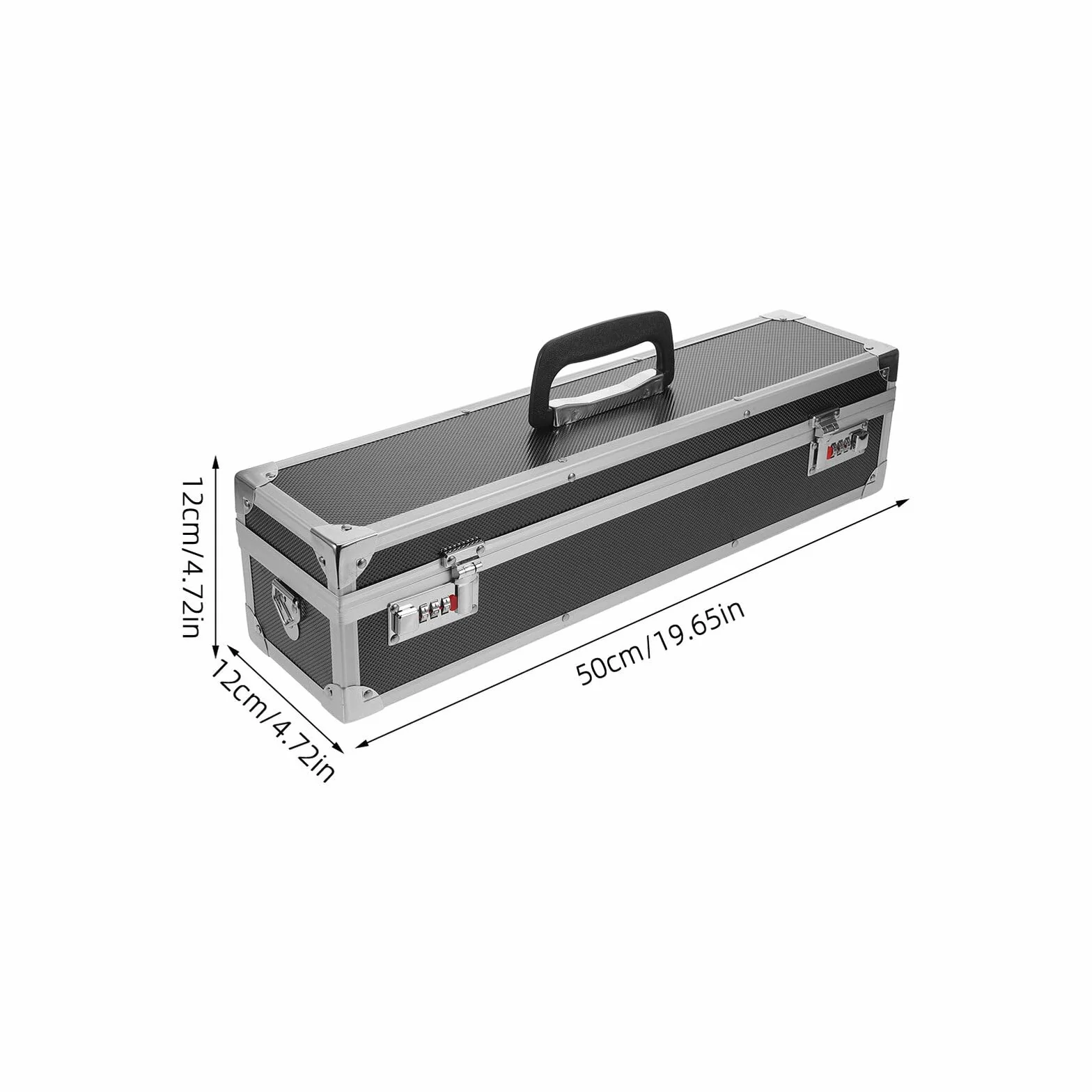 Aluminiowy Kuferek Noże Kuchenne z Podwójnym Zamkiem Szyfrowym Przenośny Organizer z Przegrodami Zabezpieczenie Narzędzi Kuchennych dla Szefów Kuchni Idealny Zajęcia Kulinarne i