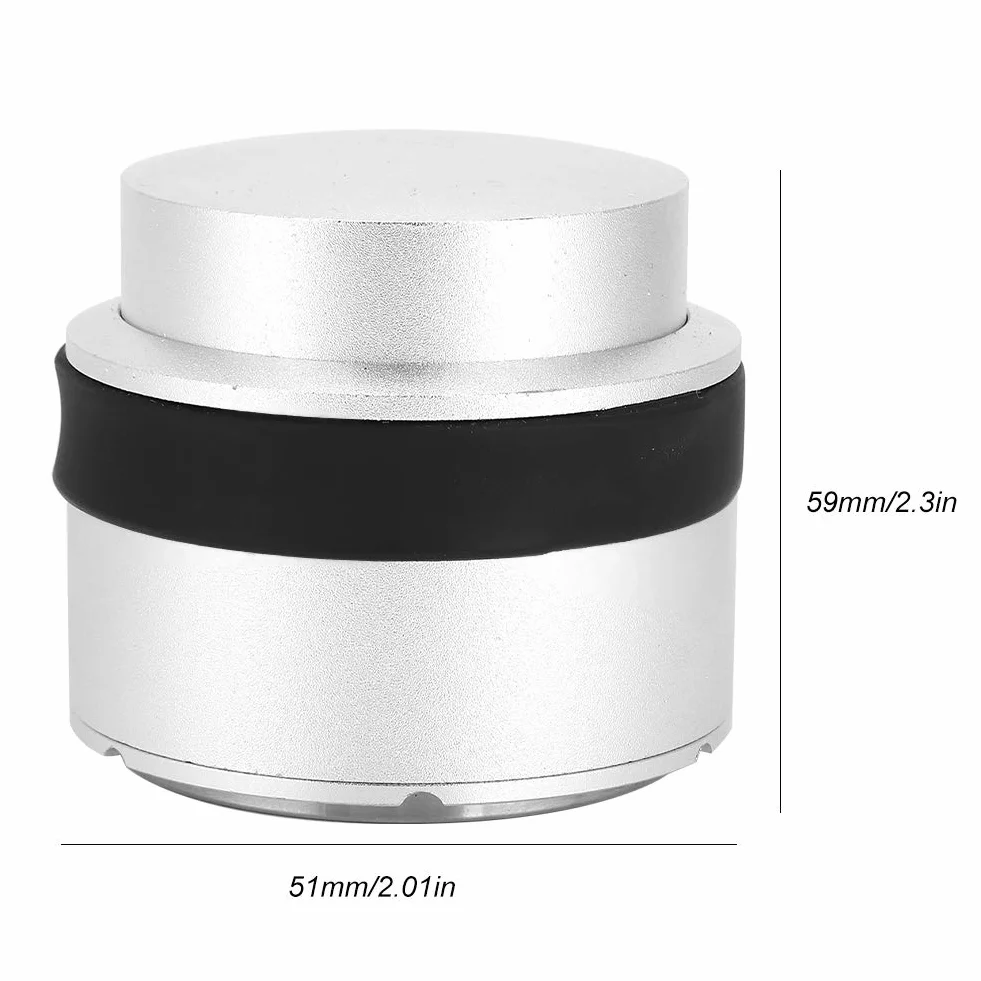 FLEXMAN 51 mm Dozownik Kawy, Praktyczne Narzędzie do Dozowania Espresso Typu Press, Wyrównujący Poziom Kawy, Akcesoria do Espresso Dla Kawiarni, Biur, Restauracji, Domów
