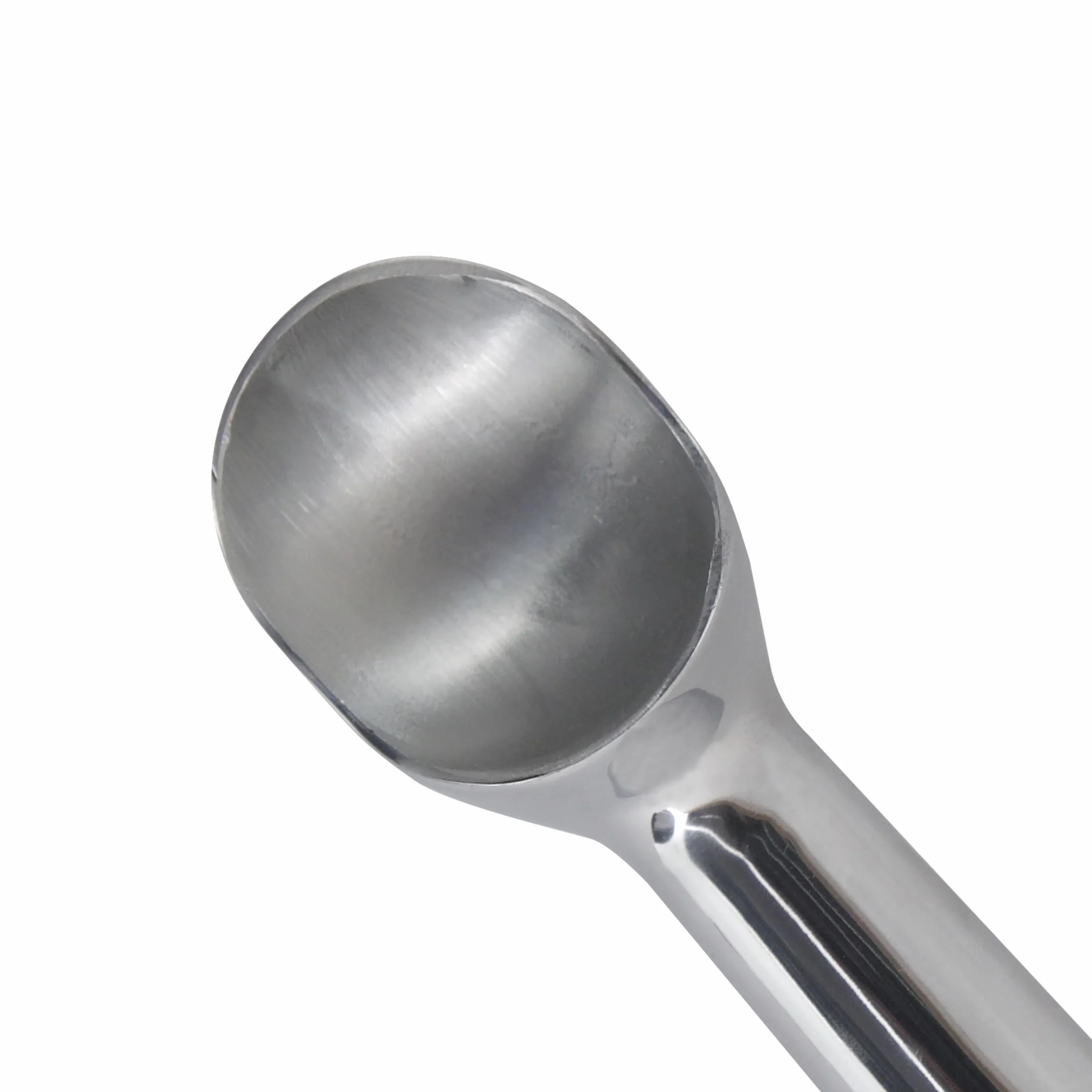 Zeroll 1016 oryginalny Ice Cream Unique Liquid Filled Heat Conductive Handle Simple One Piece Aluminium Design Easy Release 32 Scoops per Gallon Made in USA, 2,5 uncji, srebrny