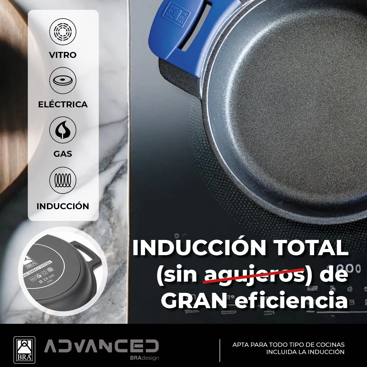 Braisogona A460532 zaawansowany, aluminium
