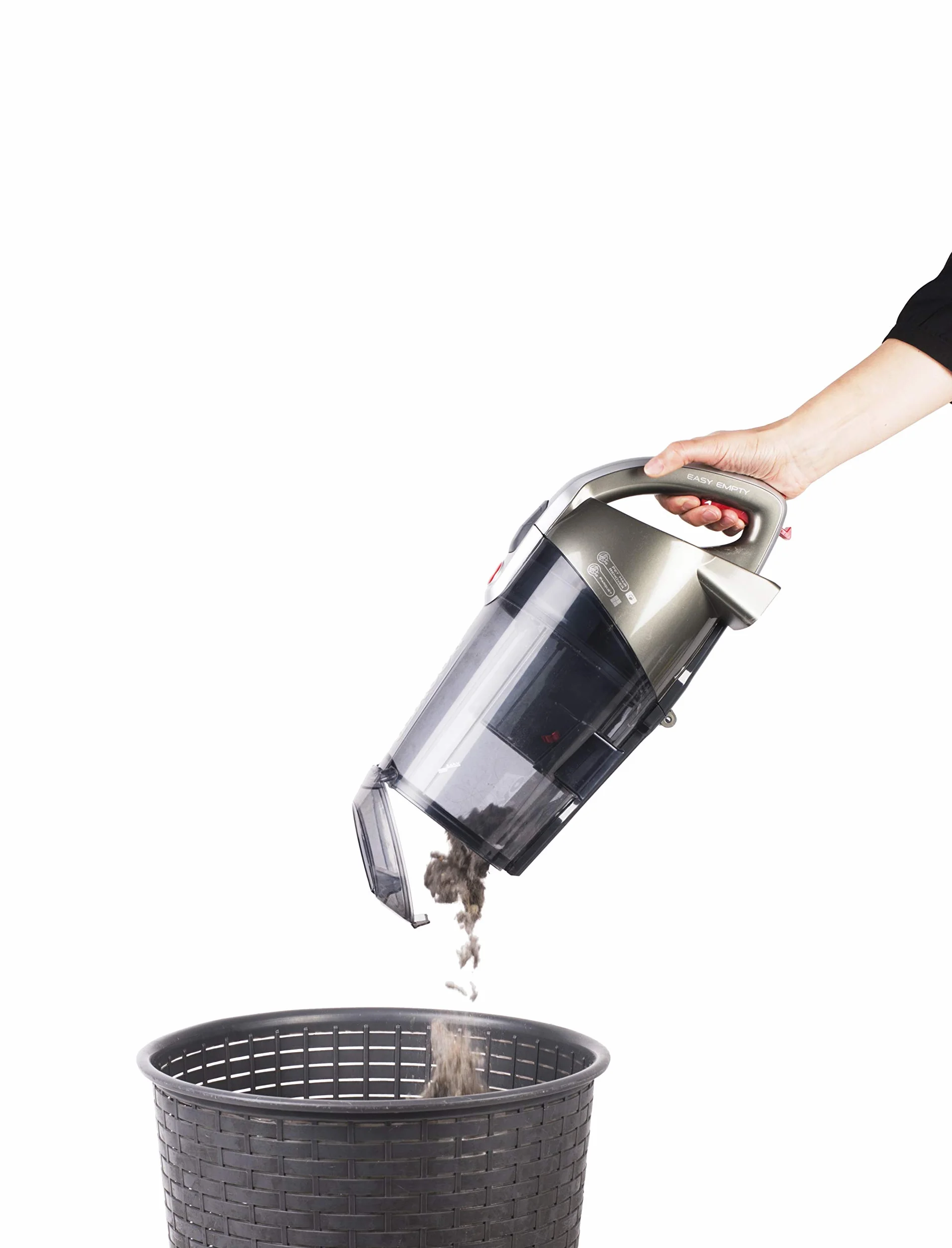 Hoover RC81 RC25 odkurzacz, 2 litry, szary, metaliczny, czerwony