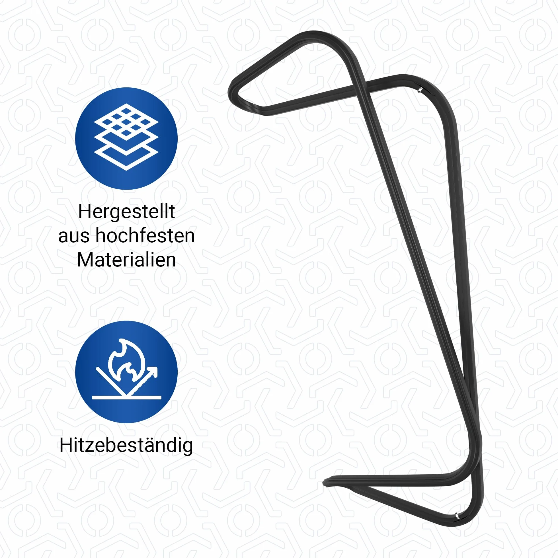 VIOKS Uszczelka do drzwi zamiennik do Ariston C00081579 i Whirlpool 48200022703 - Indesit Creda Whirlpool uszczelka do drzwi piekarnika i piekarnika dookoła 4 haczyki