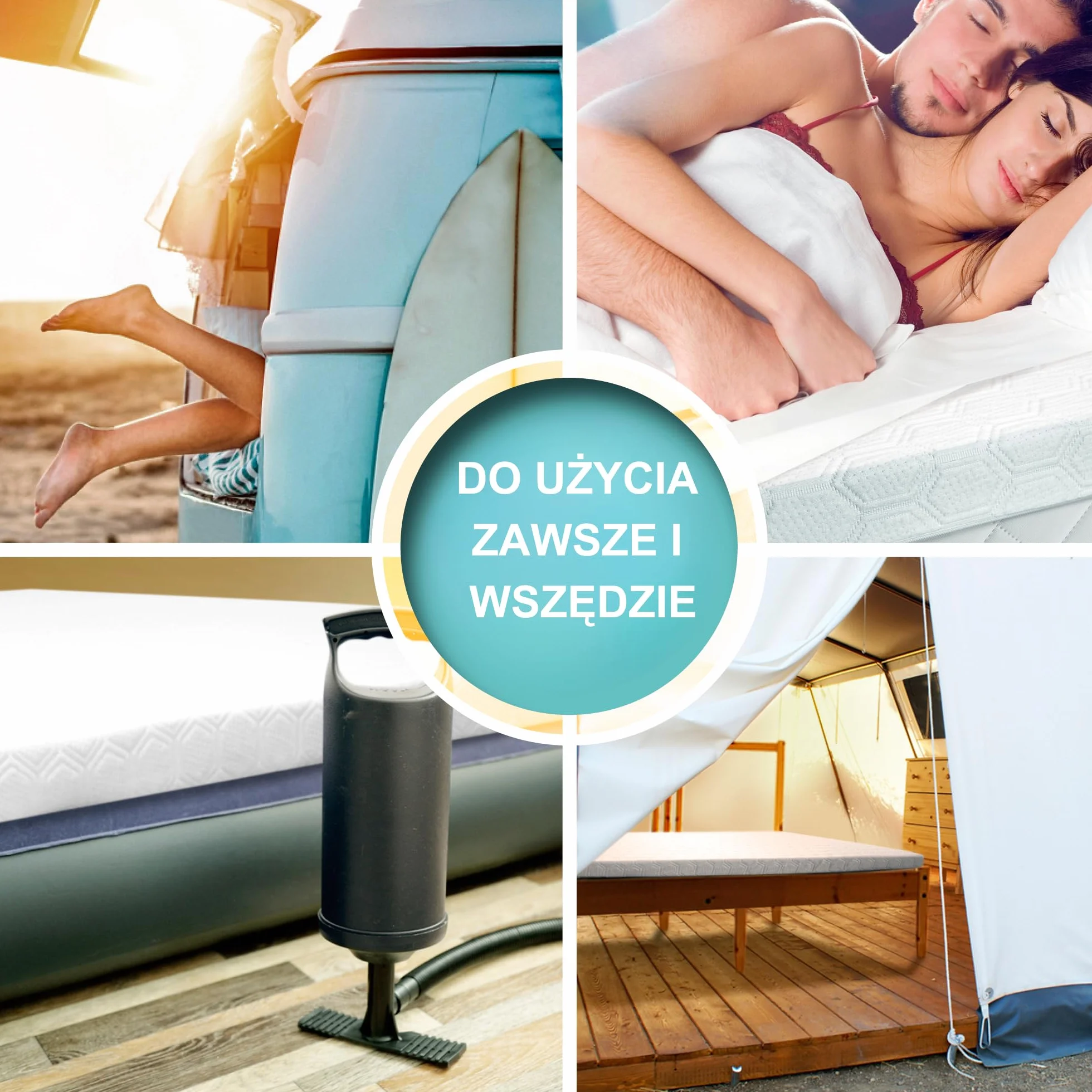 WENDRE Topper 160x200 – 7 cm Pianka Memory – Luxury Plus – Redukuje Nacisk – Z Gumkami Narożnymi – Oddychający – Zdejmowany Pokrowiec – OEKO-TEX – Wyprodukowany w UE