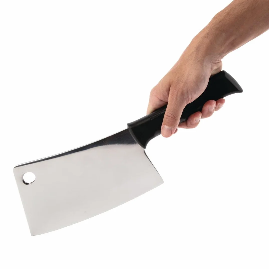 Vogue D474 tasak ze stali nierdzewnej, długość ostrza 20 cm, czarny
