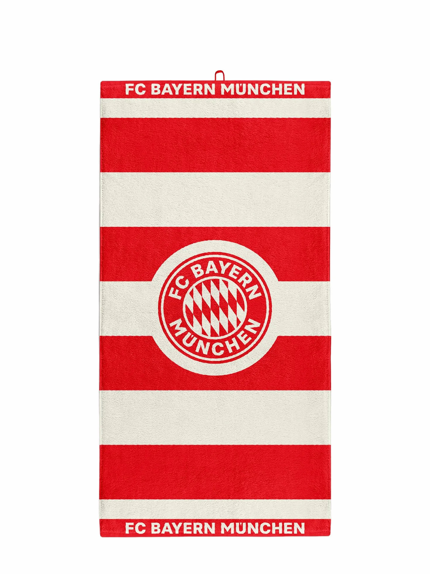 FC Bayern München | r?cznik k?pielowy | r?cznik k?pielowy | czerwono-bia?y | 140 x 70 cm