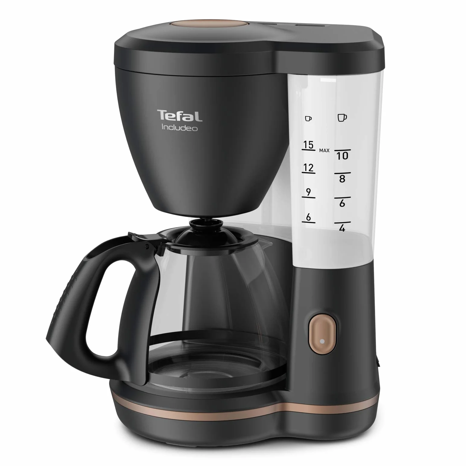 Tefal Ekspres do Kawy, Czarny, 1000 W