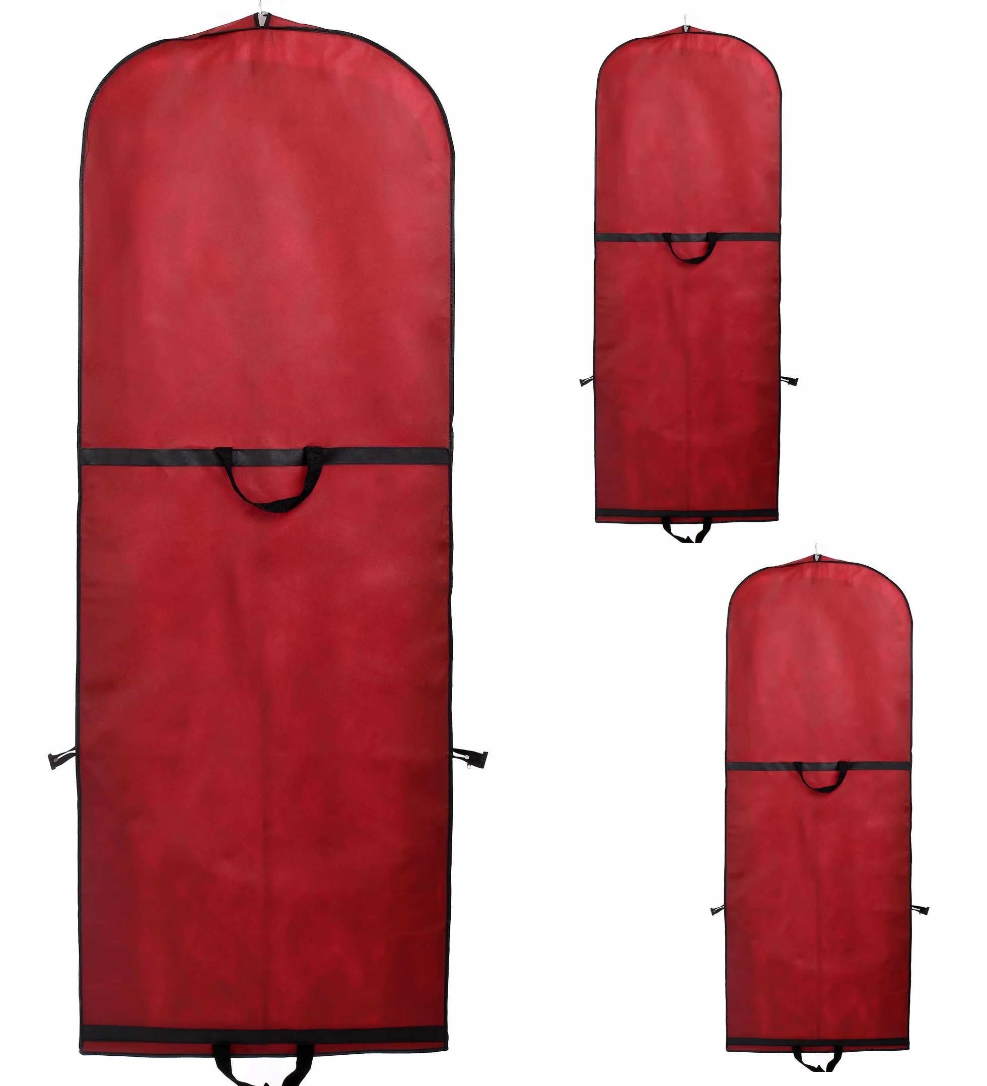 TUKA TKB1001 oddychający worek na ubrania 180x64 cm składany pokrowiec ochronny na suknie ślubne