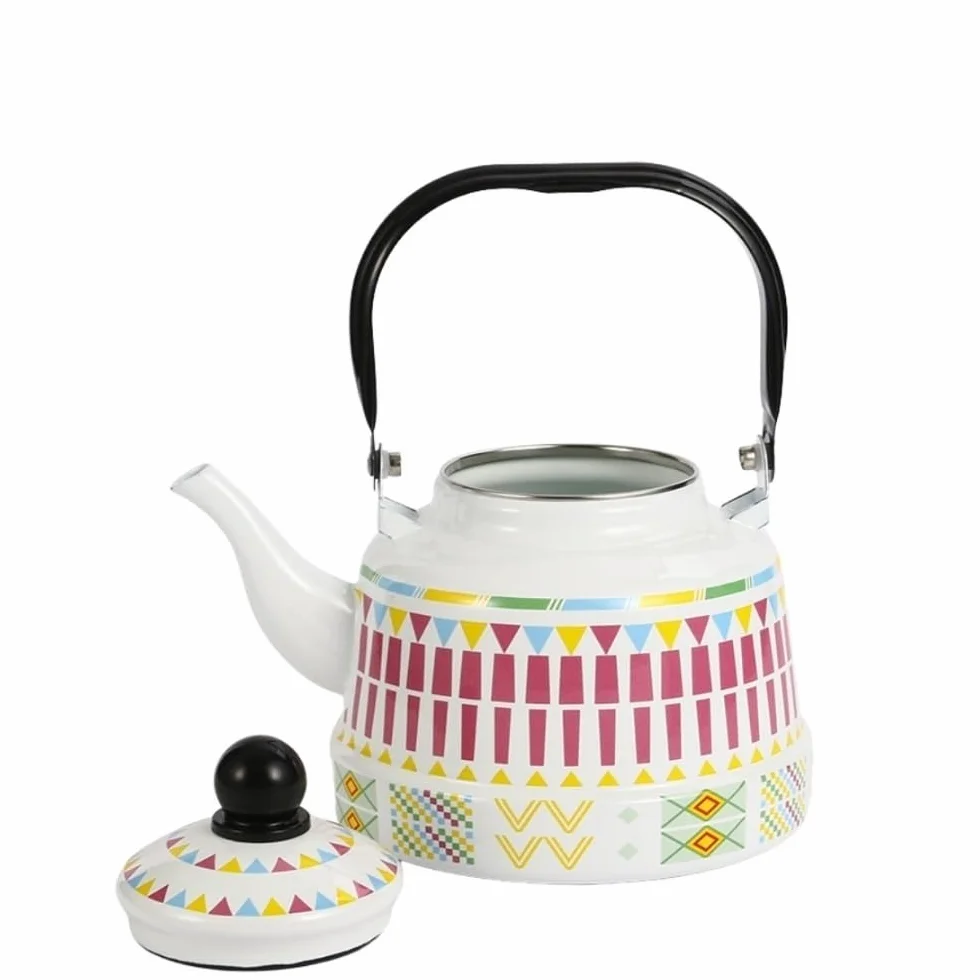 Ceramiczny dzbanek do herbaty, Ceramiczny czajniczek Kwadratowy porcelanowy Herbata liściasta(1100ML)