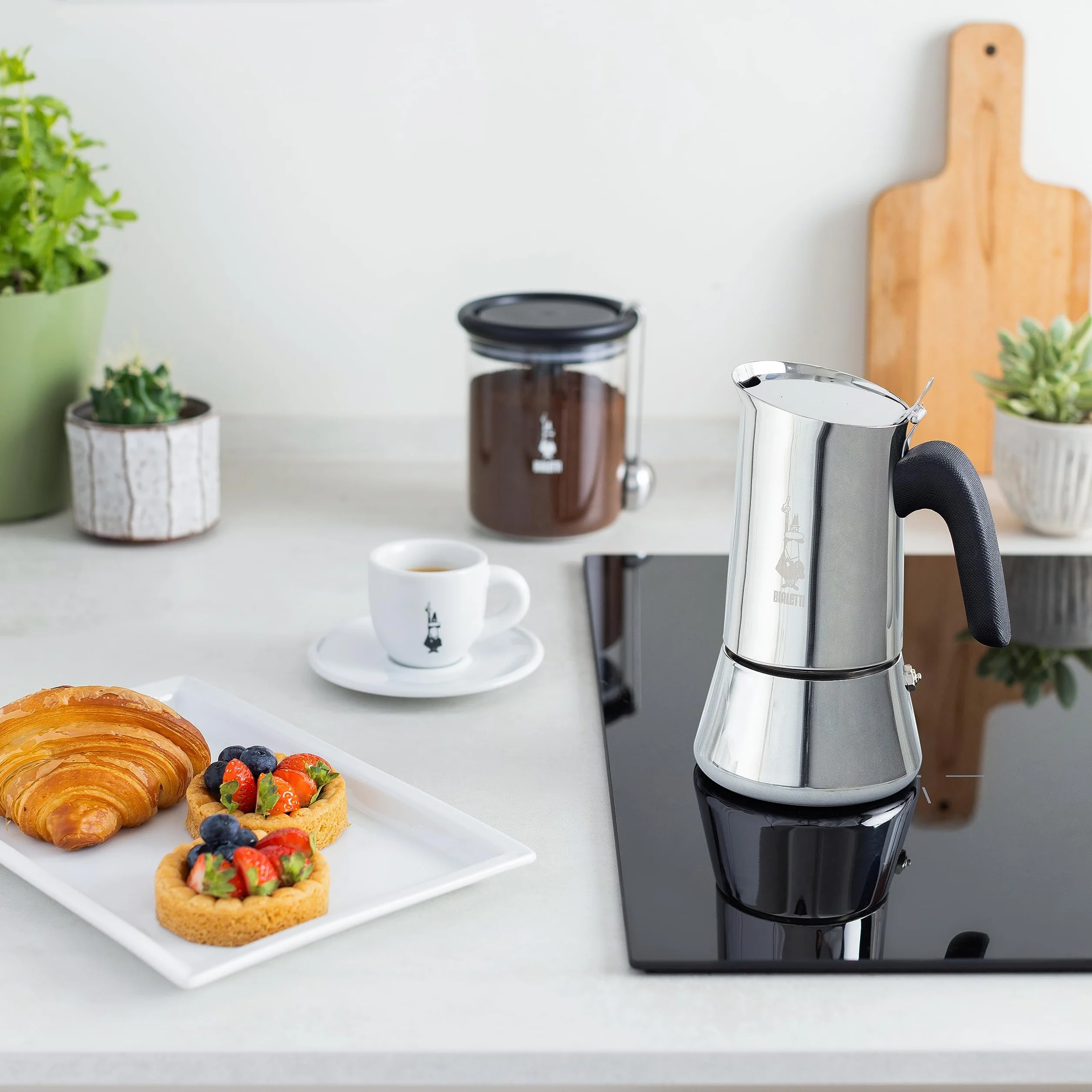 Bialetti New Venus Kawiarka, Srebrny, 230.0W 220.0V