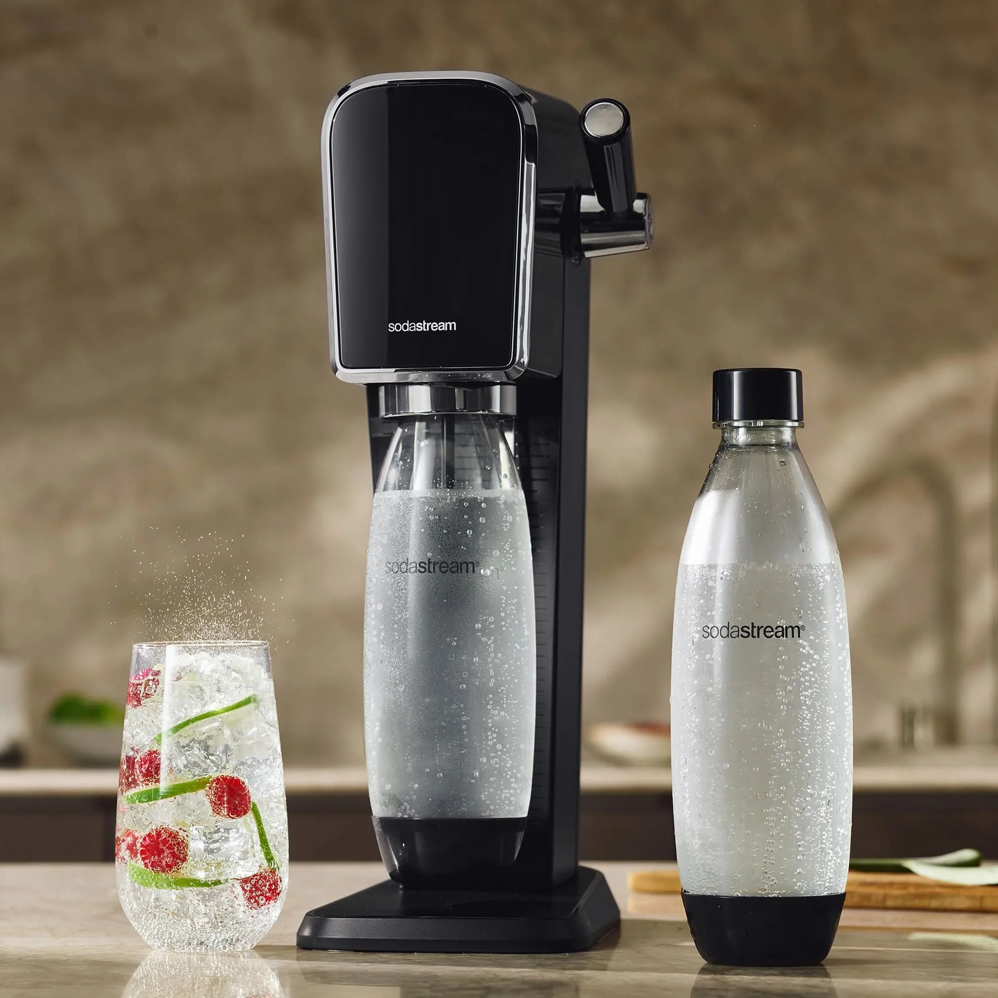 Sodastream Art Saturator, Czarny, 500 ML