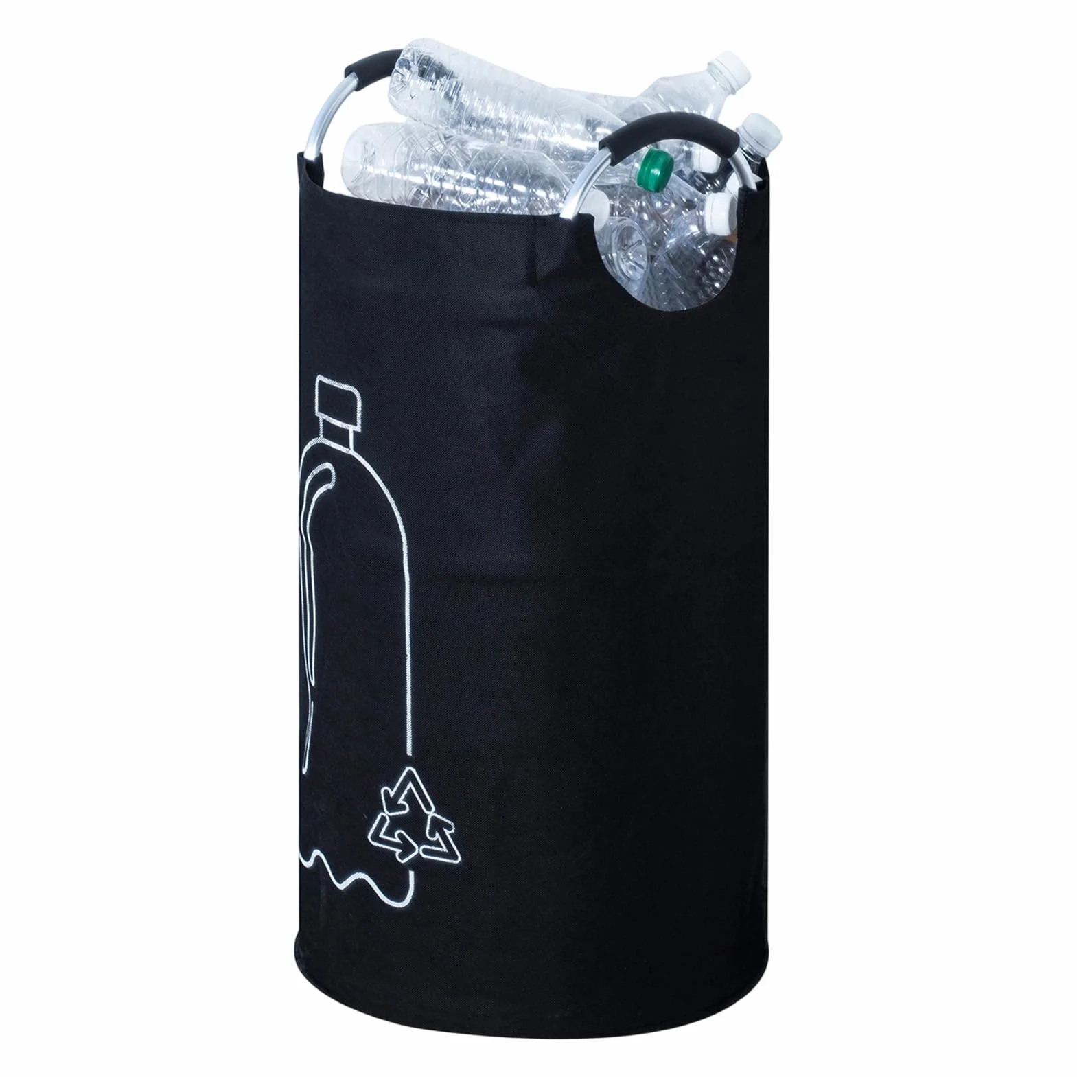 Wewnętrzne Pojemniki Do Recyklingu Dla Kuchni - 82L Składany Pojemnik Na Butelki Z Kaucją,Kosz Do Recyklingu Z Aluminiową Rączką,do Użytku w Garażu, Łazience, Akademiku, Pod Zlewem,