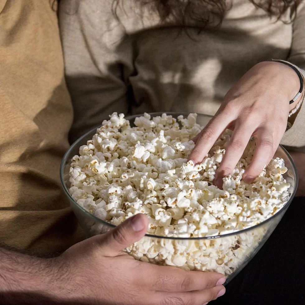 Cecotec Fun&Taste Pop Corn Maszyna do popcornu konwekcyjnego, 1200 W, wyjmowany system, w zestawie łyżka dozująca, ochrona przed przegrzaniem