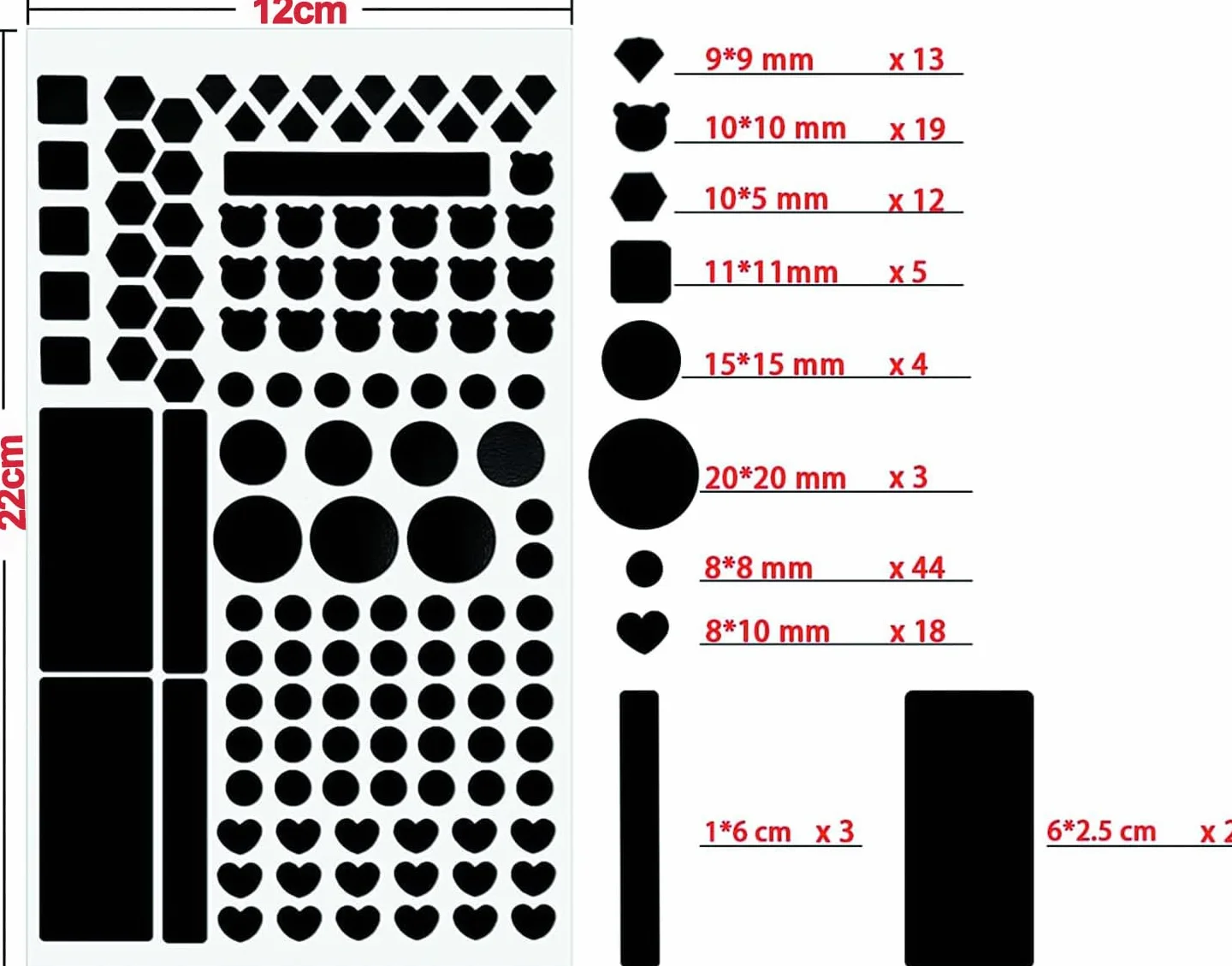 Naklejki ściemniające LED, naklejki na czerwone światło, 4 naklejki blokowe, 80%/100% arkusze przyciemniające, naklejki zaciemniające na elektronikę, wentylatory sypialne, klimatyzatory