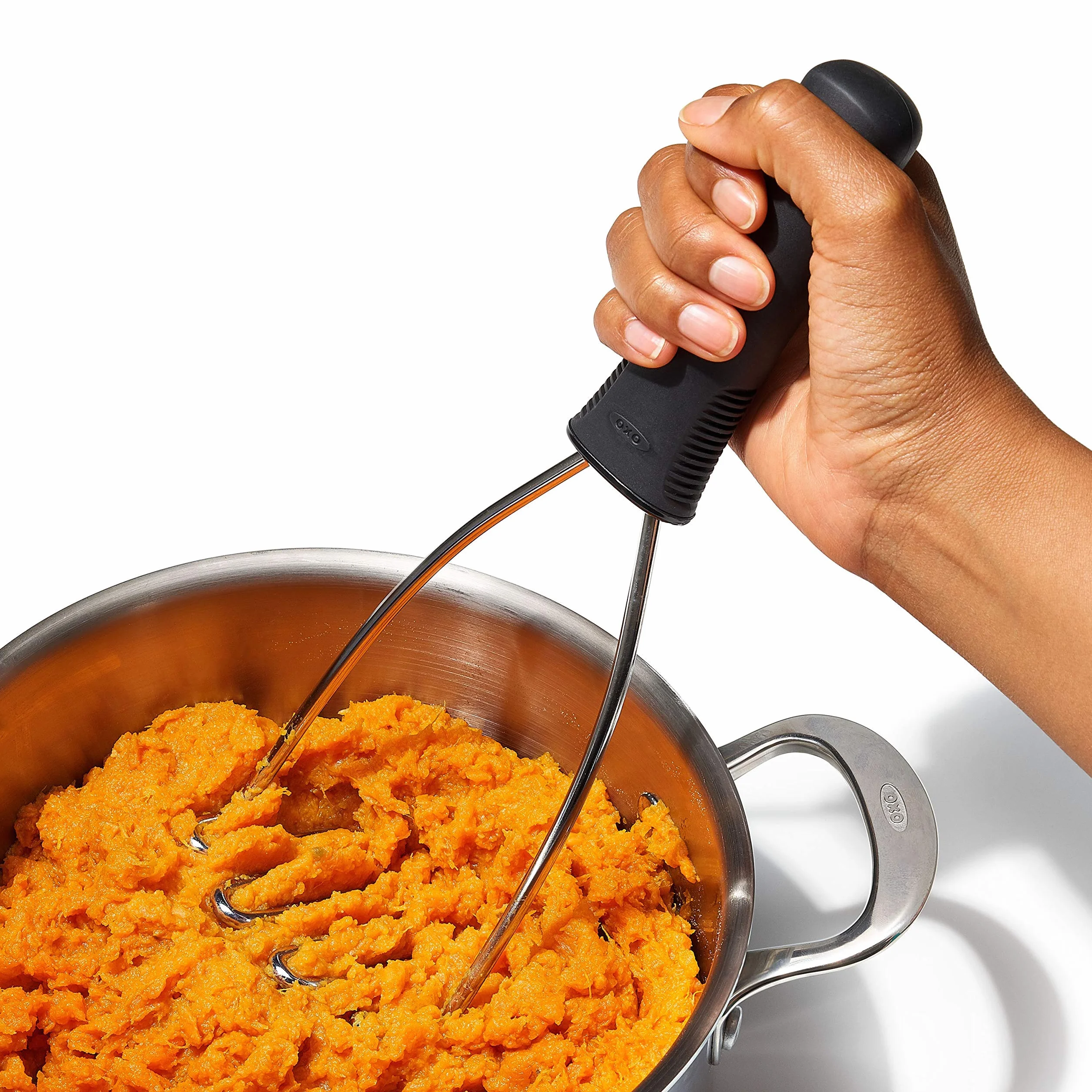 OXO Good Grips Tłuczek do ziemniaków, stal nierdzewna, 20 kg