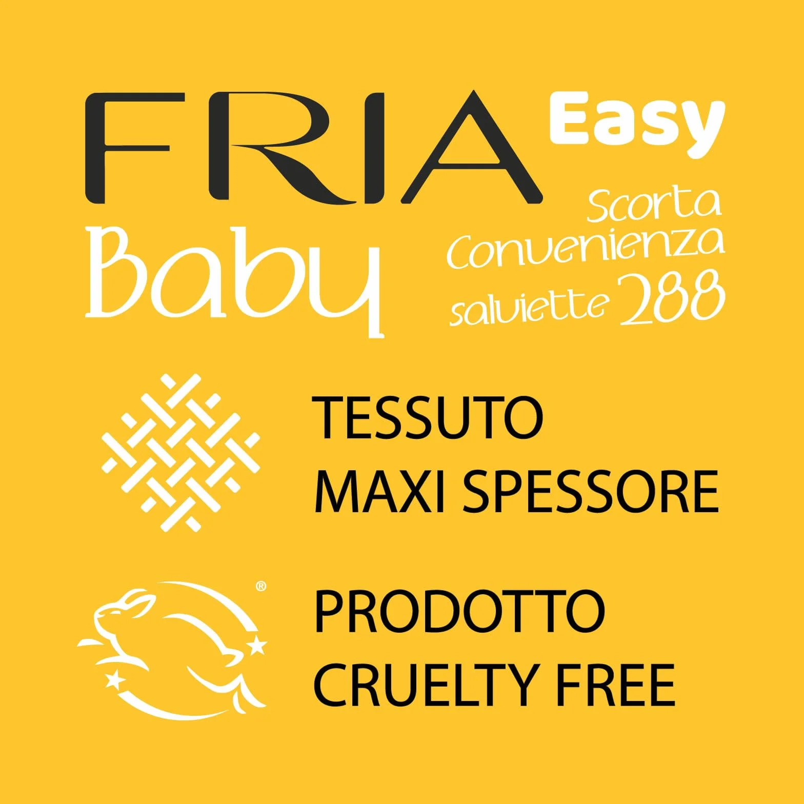 Fria Chusteczki do zmiany pieluch Easy Baby z aloesem i ekstraktem z miodu, nawilżające skórę, testowane dermatologicznie, 288 chusteczek