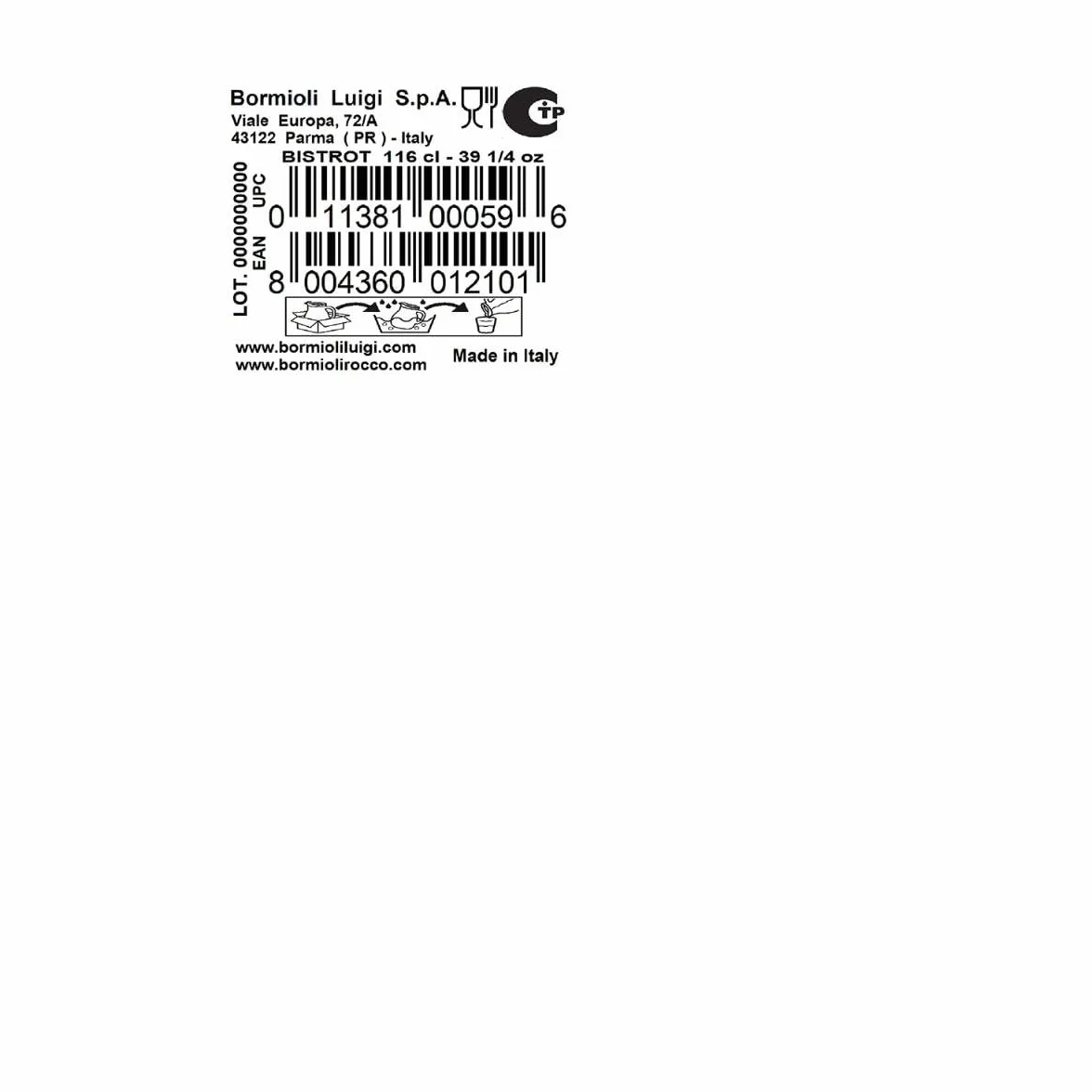 Karafka Bormioli Rocco 146160 mu3321990 1.0-//