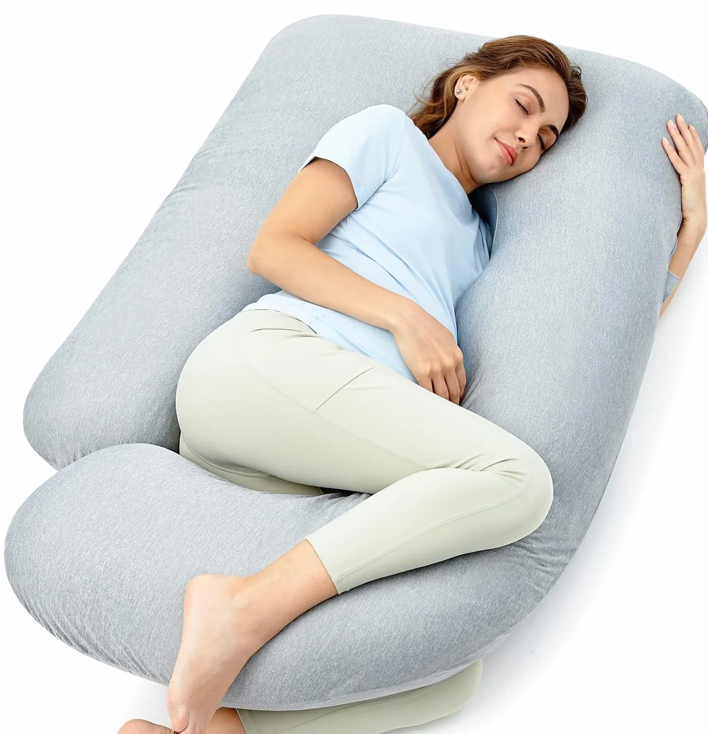 momcozy Poduszka ciążowa z powłoką chłodzącą