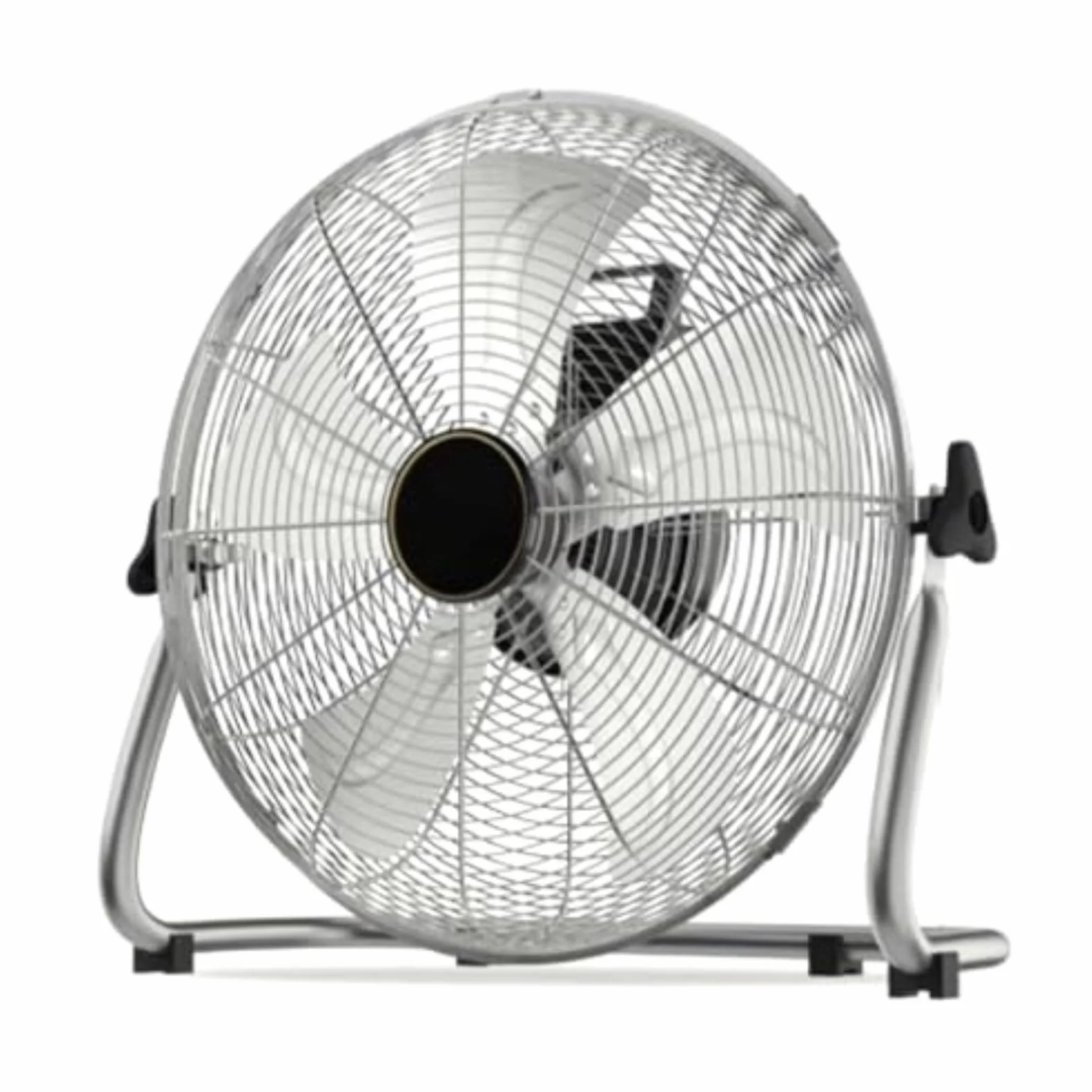 Przemysłowy wentylator podłogowy ciężkiego typu, wysokowydajny wentylator | Metalowy 16Z 4 Prędkościami I Głowicą Pochylaną O 130°, Wentylator Kolumnowy Oscylacyjny Do Domu, Garażu, Warsztatu(18in)