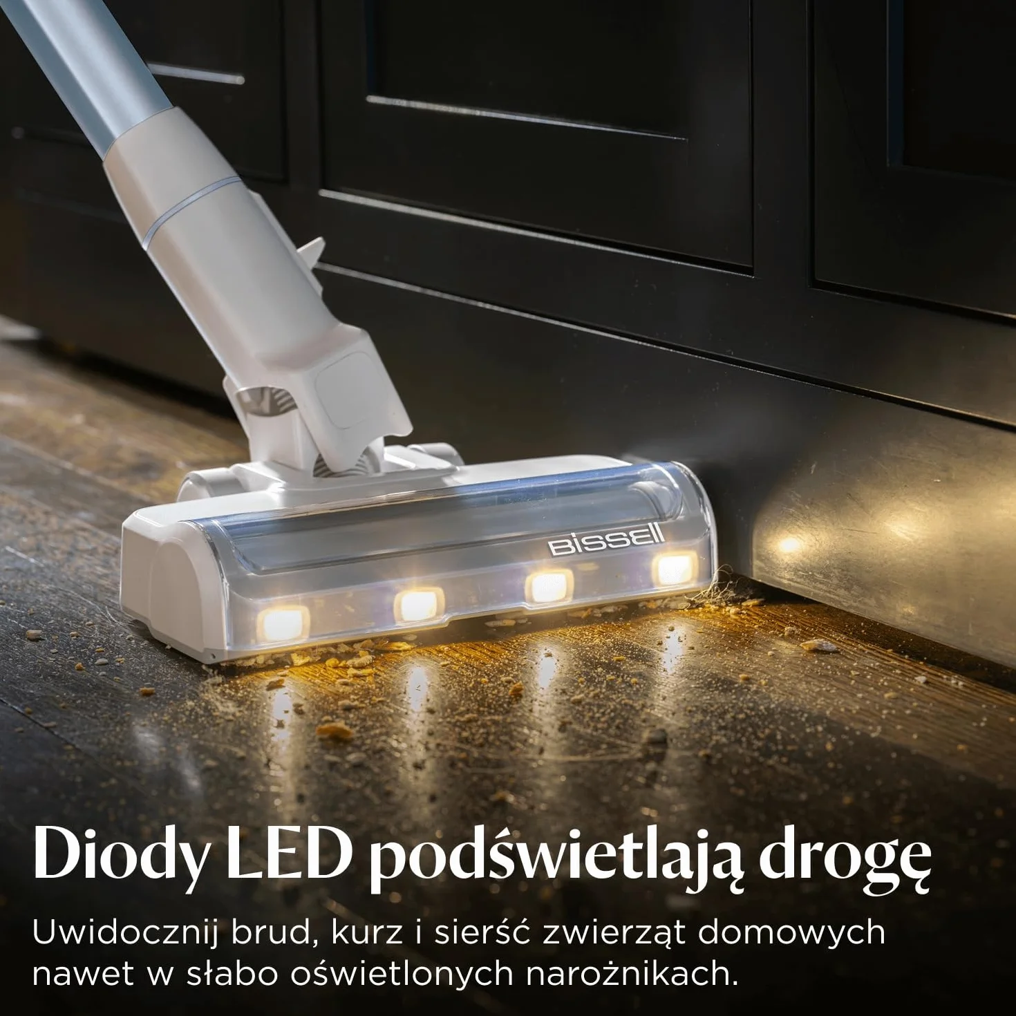 BISSELL PowerClean odkurzacz pionowy 3 w 1 200W HEPA 2000mAh 40min 4261N