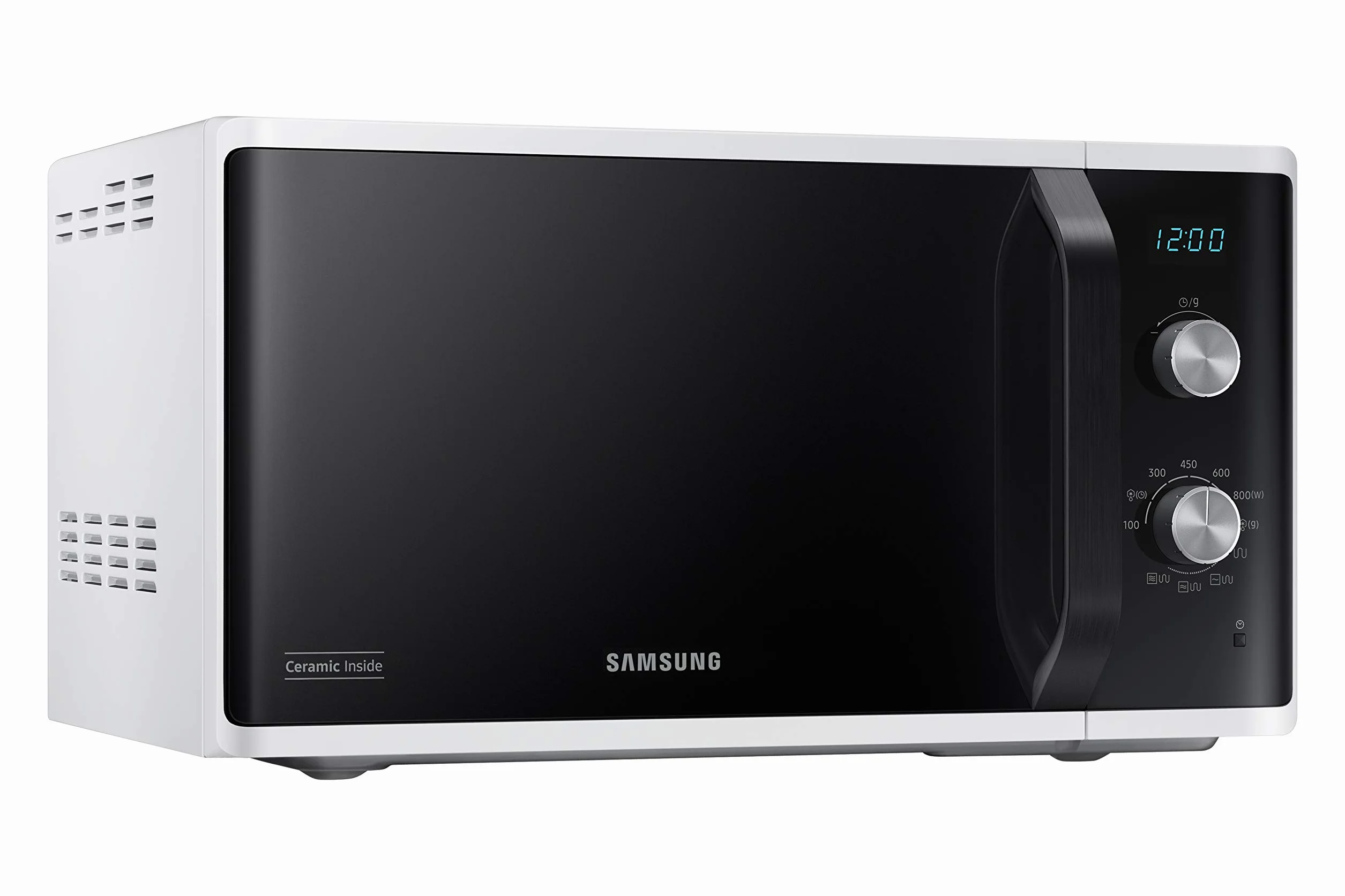 Samsung Microonde MG23K3614AW kuchenka mikrofalowa, 23 litry, 800 W, grill 1100 W, biały