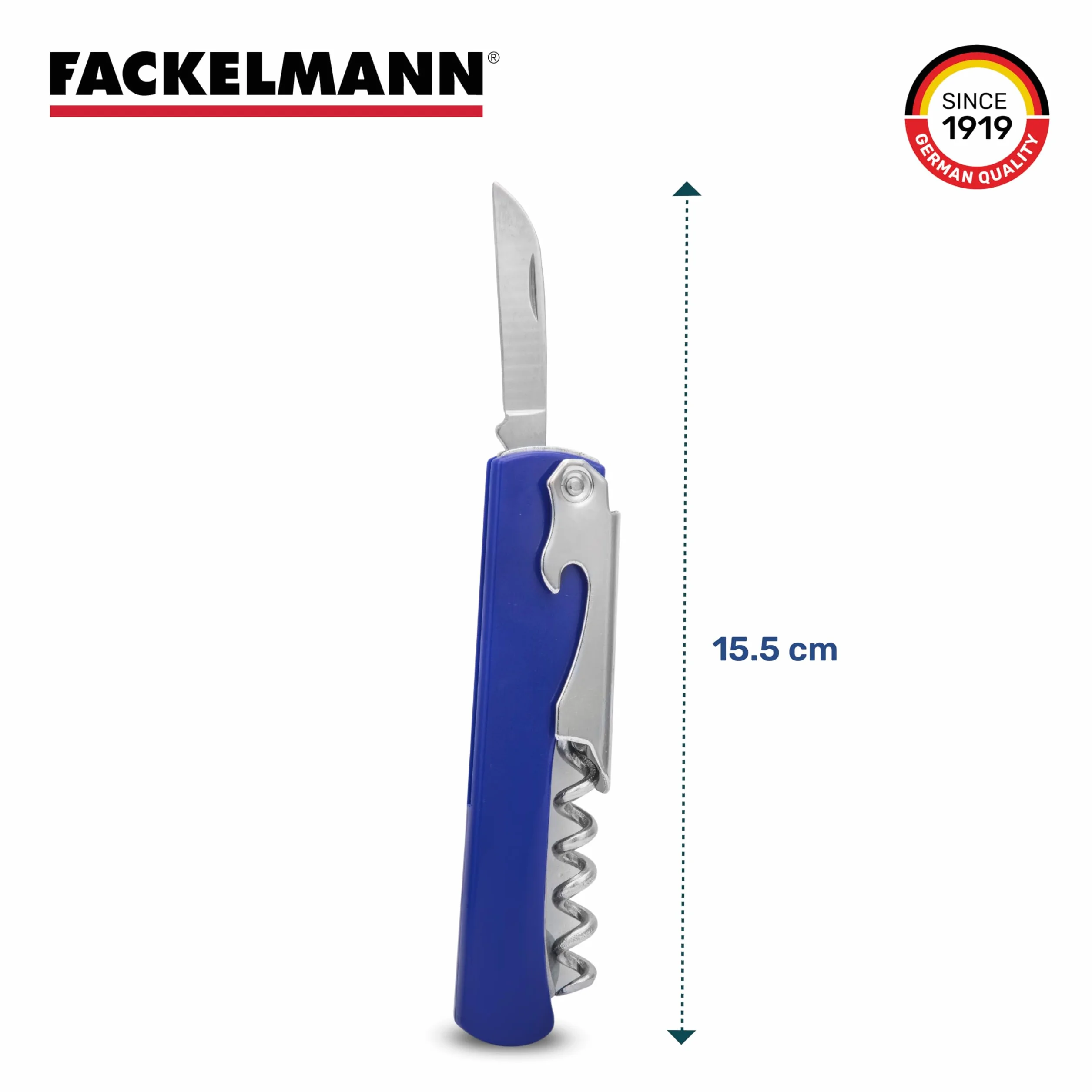 FACKELMANN Korkociąg Sommelier INOX Argent otwieracz do butelek